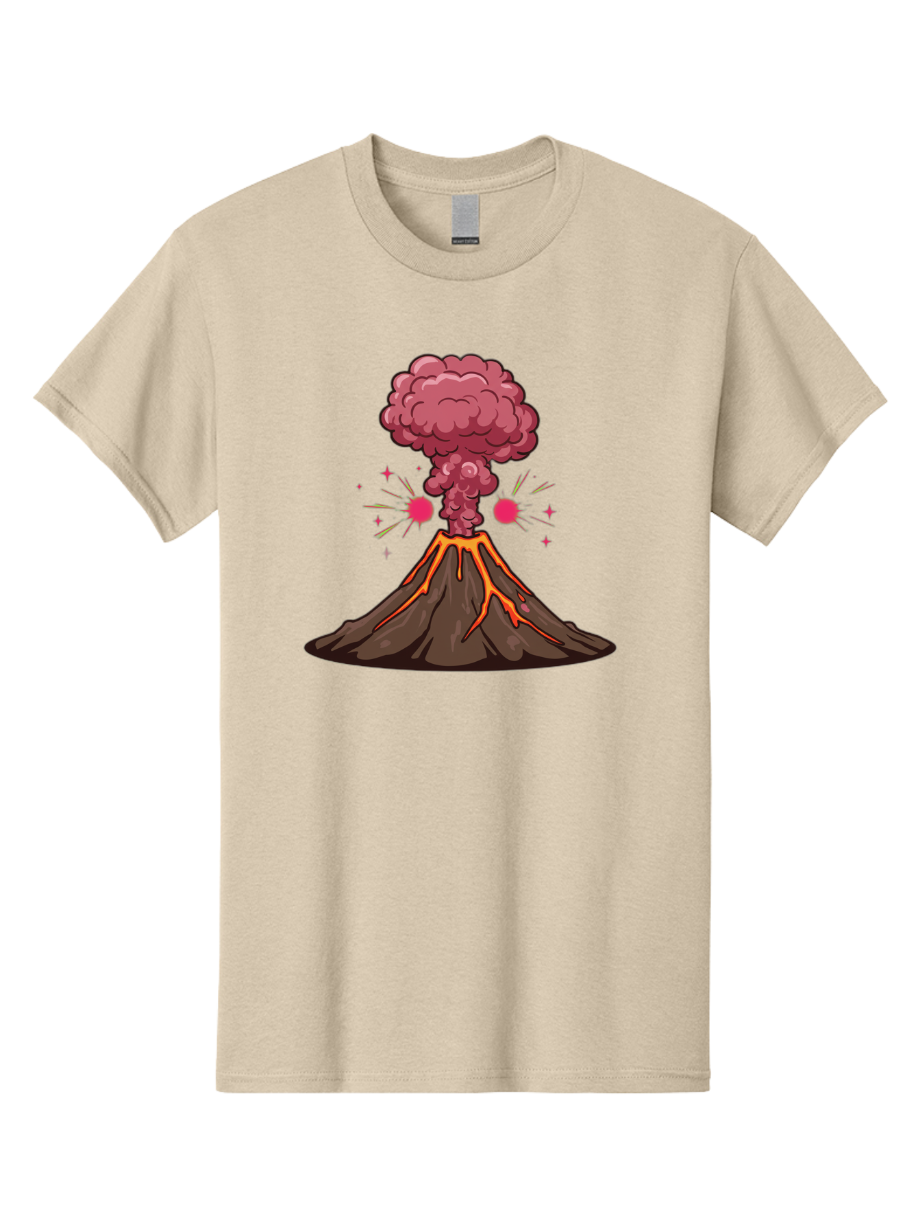Erupting-Volcano-10 Men'S Graphic Tee, 100% Cotton, Comfortable Casual Summer Wear, Machine Washable, Vintage Camera, Old Camera, Antique Camera, Black Camera, Classic Photography, Photography Equipment, Nostalgic Device, Film Camera, Bah978