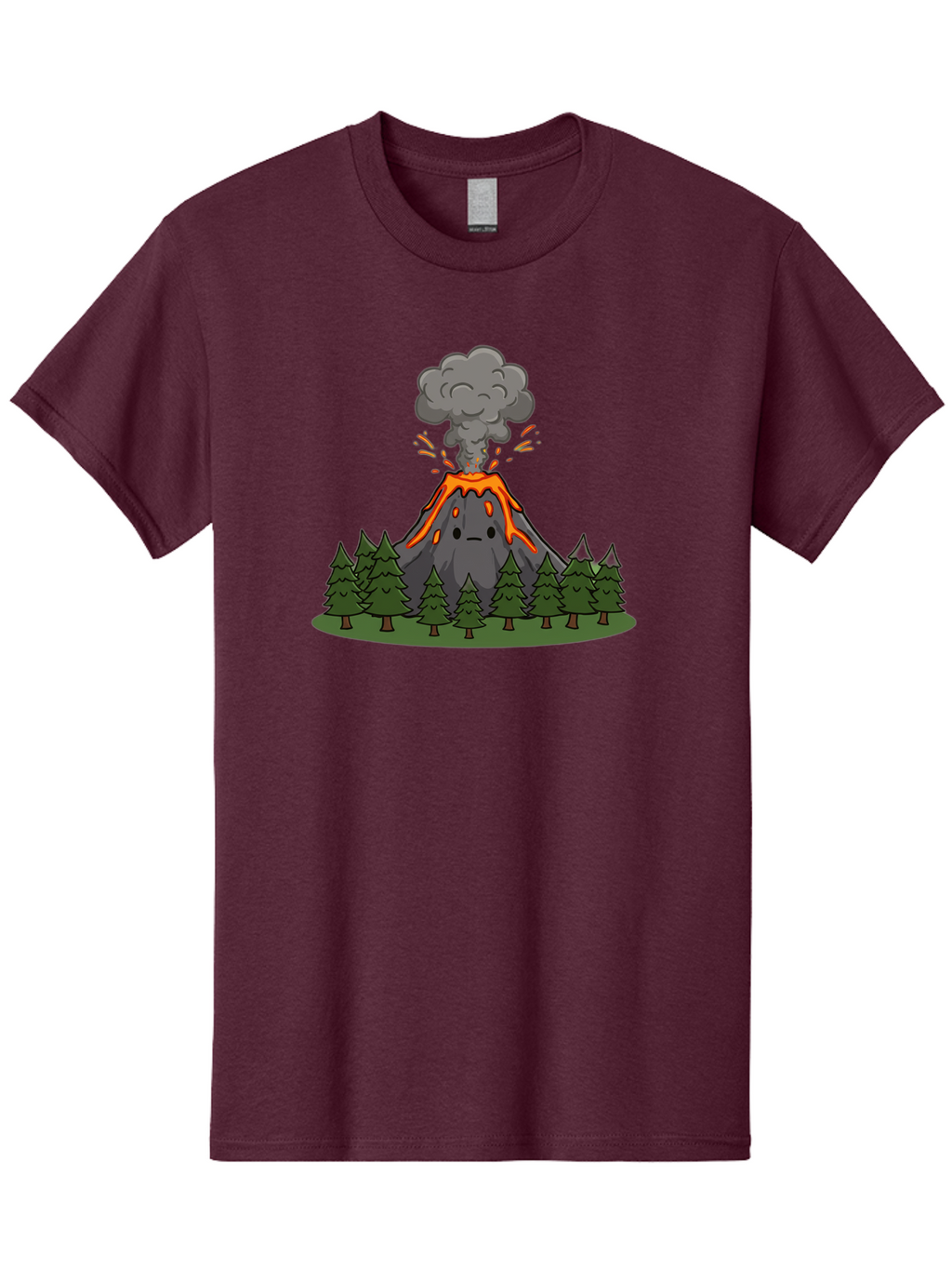 Erupting-Volcano-11 Men'S Graphic Tee, 100% Cotton, Comfortable Casual Summer Wear, Machine Washable, Vintage Camera, Old Camera, Antique Camera, Black Camera, Classic Photography, Photography Equipment, Nostalgic Device, Film Camera, Bah979