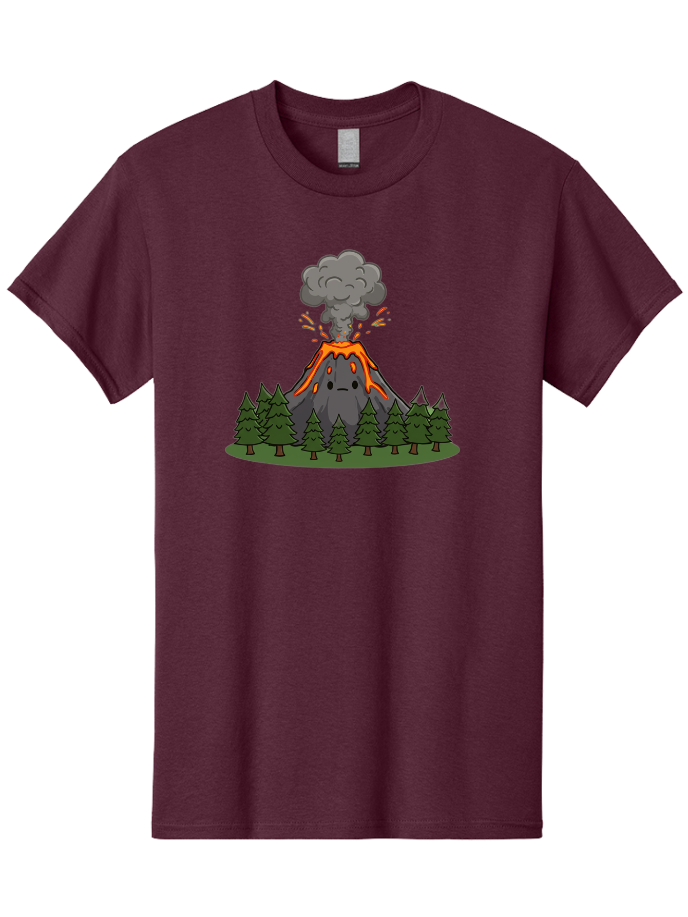 Erupting-Volcano-11 Men'S Graphic Tee, 100% Cotton, Comfortable Casual Summer Wear, Machine Washable, Vintage Camera, Old Camera, Antique Camera, Black Camera, Classic Photography, Photography Equipment, Nostalgic Device, Film Camera, Bah979