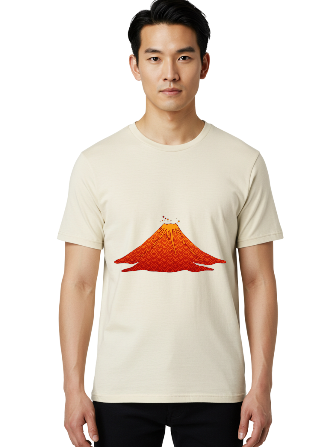 Erupting-Volcano-15 Men'S Graphic Tee, 100% Cotton, Comfortable Casual Summer Wear, Machine Washable, Vintage Camera, Old Camera, Antique Camera, Black Camera, Classic Photography, Photography Equipment, Nostalgic Device, Film Camera, Bah983
