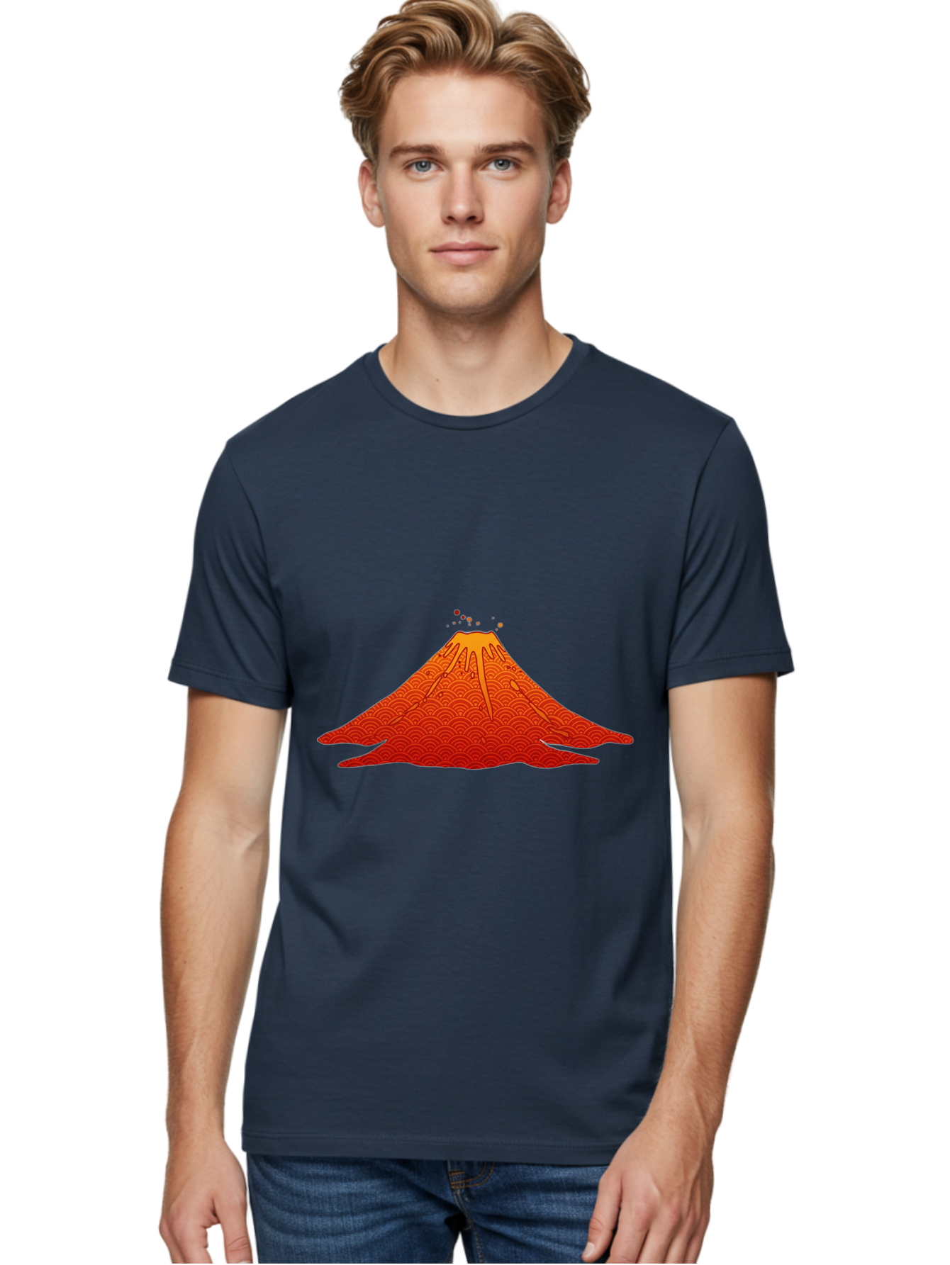 Erupting-Volcano-15 Men'S Graphic Tee, 100% Cotton, Comfortable Casual Summer Wear, Machine Washable, Vintage Camera, Old Camera, Antique Camera, Black Camera, Classic Photography, Photography Equipment, Nostalgic Device, Film Camera, Bah983