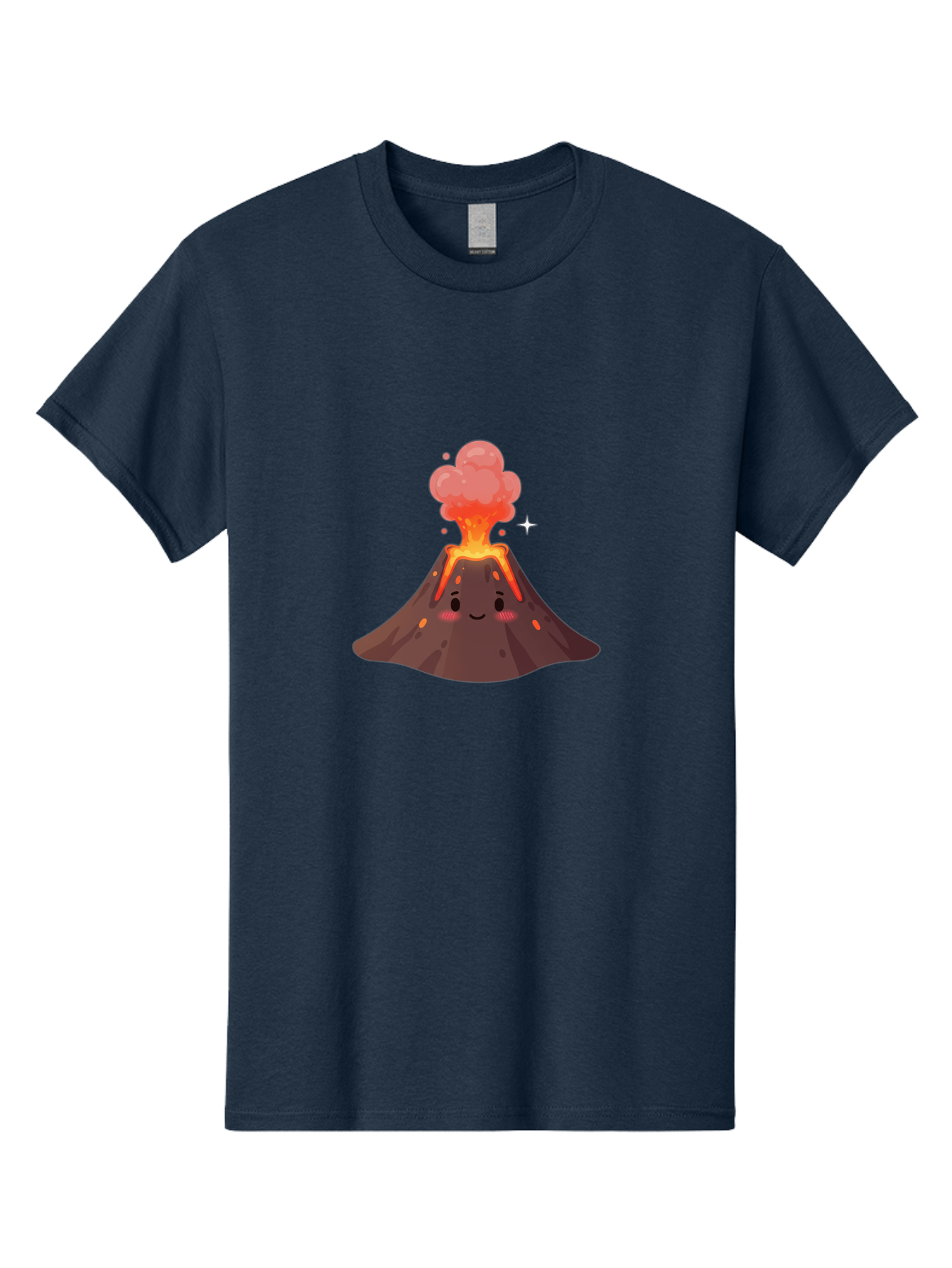 Erupting-Volcano-3 Men'S Graphic Tee, 100% Cotton, Comfortable Casual Summer Wear, Machine Washable, Vintage Camera, Old Camera, Antique Camera, Black Camera, Classic Photography, Photography Equipment, Nostalgic Device, Film Camera, Bah986