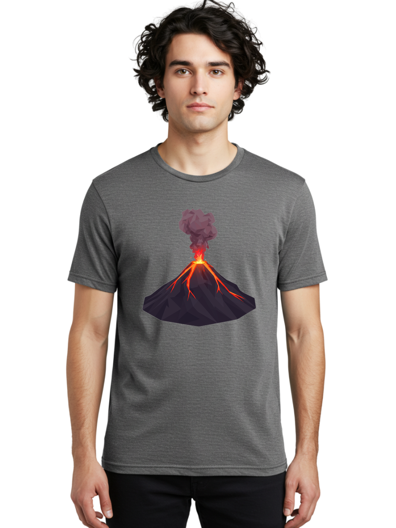 Erupting-Volcano-6 Men'S Graphic Tee, 100% Cotton, Comfortable Casual Summer Wear, Machine Washable, Vintage Camera, Old Camera, Antique Camera, Black Camera, Classic Photography, Photography Equipment, Nostalgic Device, Film Camera, Bah989