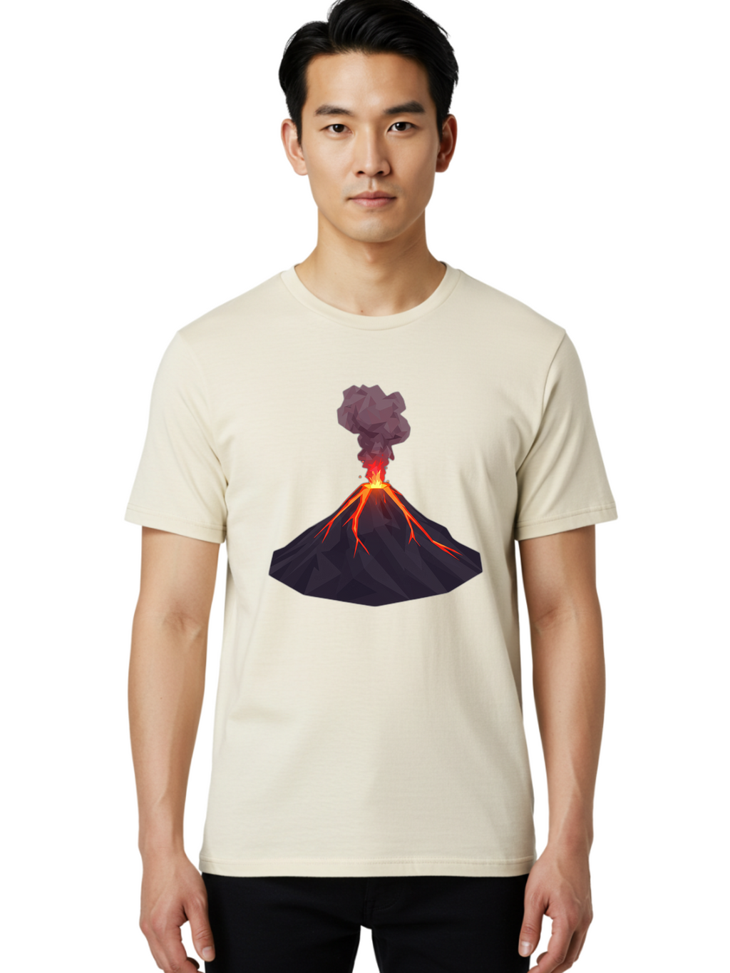 Erupting-Volcano-6 Men'S Graphic Tee, 100% Cotton, Comfortable Casual Summer Wear, Machine Washable, Vintage Camera, Old Camera, Antique Camera, Black Camera, Classic Photography, Photography Equipment, Nostalgic Device, Film Camera, Bah989