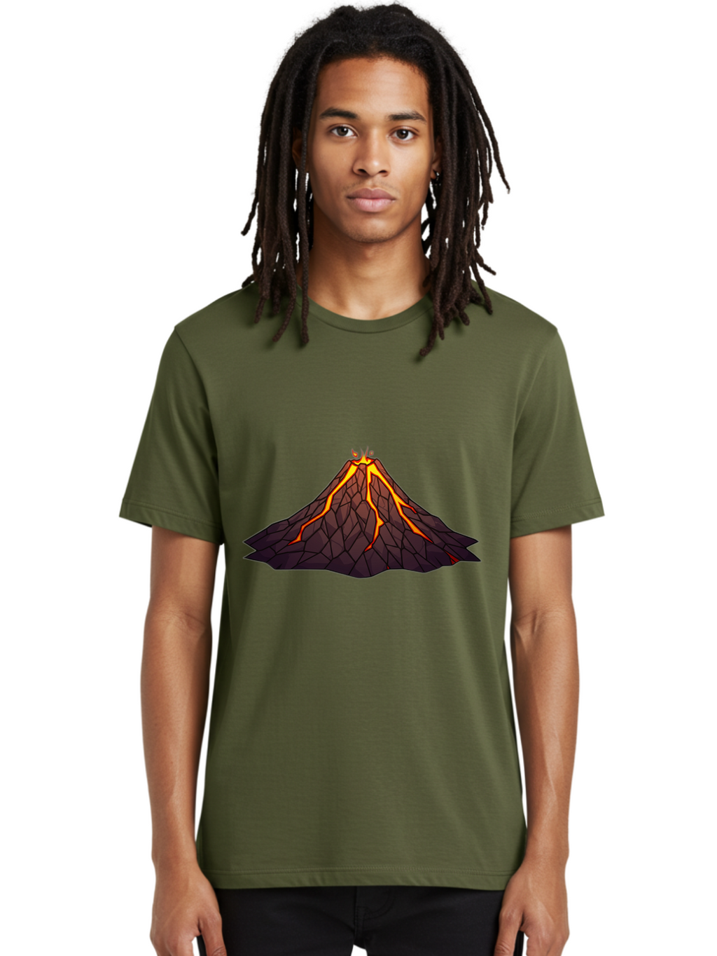 Erupting-Volcano-7 Men'S Graphic Tee, 100% Cotton, Comfortable Casual Summer Wear, Machine Washable, Vintage Camera, Old Camera, Antique Camera, Black Camera, Classic Photography, Photography Equipment, Nostalgic Device, Film Camera, Bah990