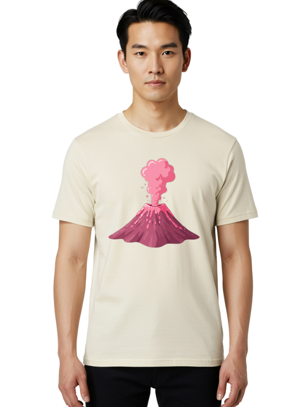 Erupting-Volcano-8 Men'S Graphic Tee, 100% Cotton, Comfortable Casual Summer Wear, Machine Washable, Vintage Camera, Old Camera, Antique Camera, Black Camera, Classic Photography, Photography Equipment, Nostalgic Device, Film Camera, Bah991