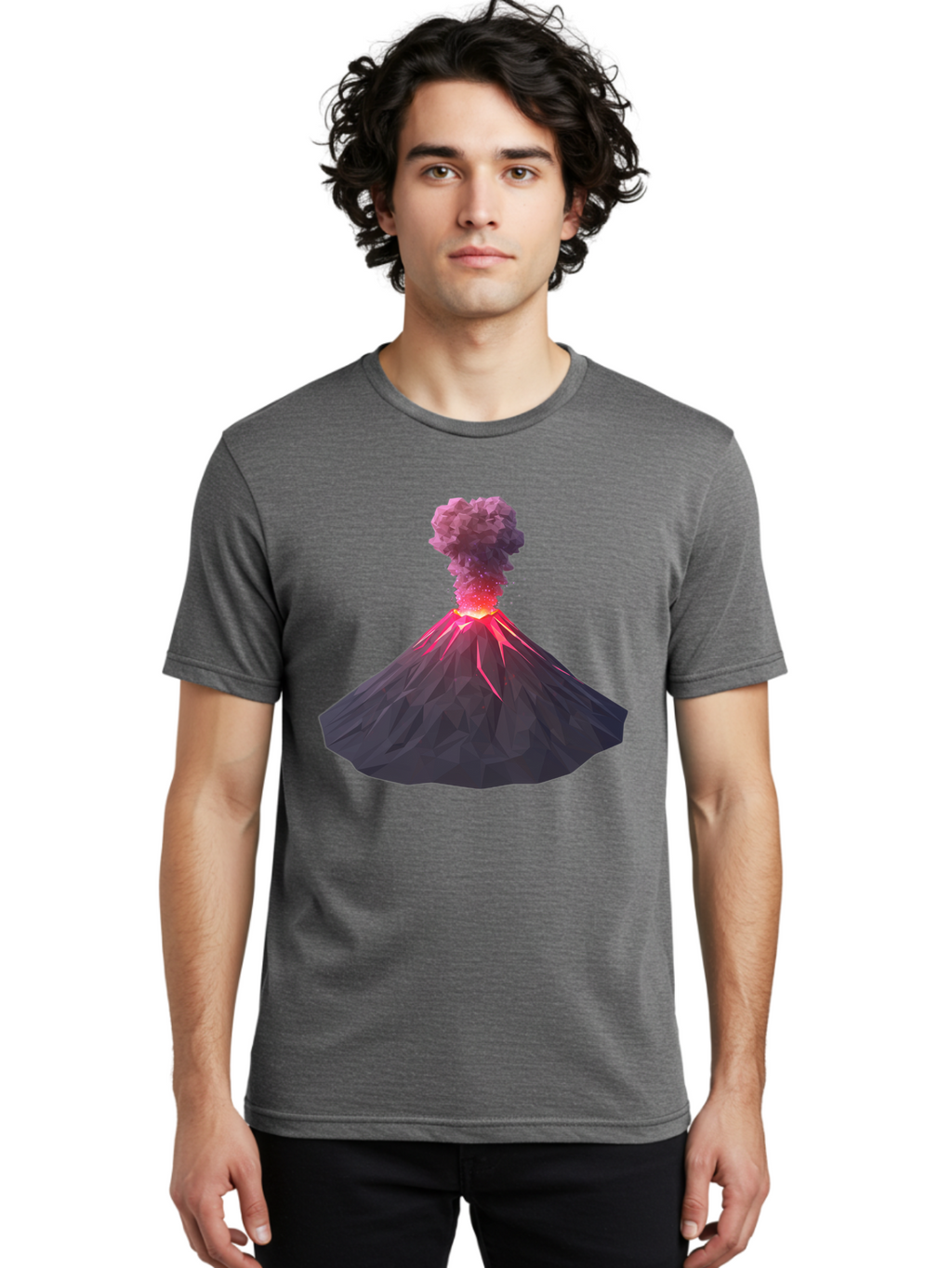 Erupting-Volcano-9 Men'S Graphic Tee, 100% Cotton, Comfortable Casual Summer Wear, Machine Washable, Vintage Camera, Old Camera, Antique Camera, Black Camera, Classic Photography, Photography Equipment, Nostalgic Device, Film Camera, Bah992