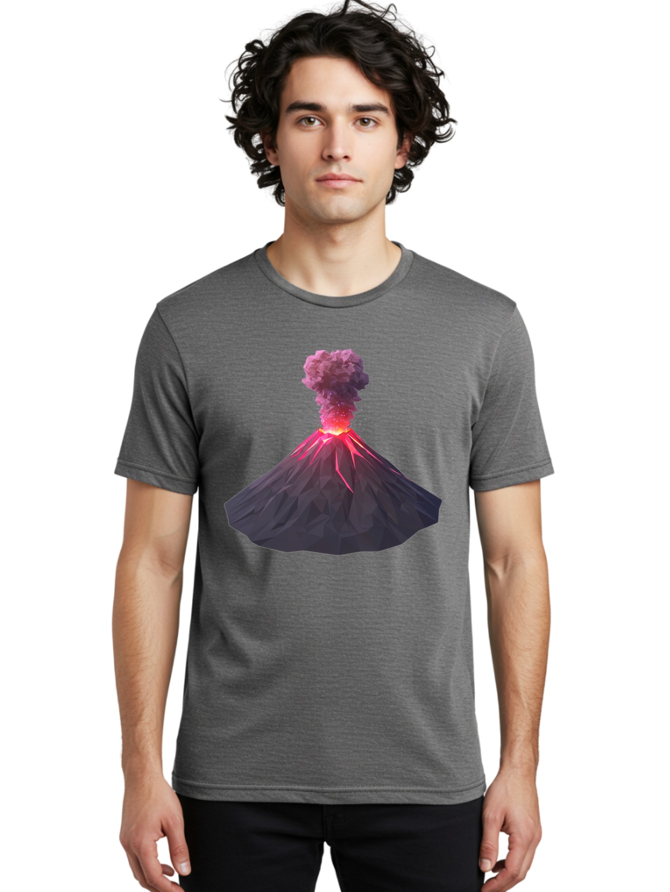 Erupting-Volcano-9 Men'S Graphic Tee, 100% Cotton, Comfortable Casual Summer Wear, Machine Washable, Vintage Camera, Old Camera, Antique Camera, Black Camera, Classic Photography, Photography Equipment, Nostalgic Device, Film Camera, Bah992