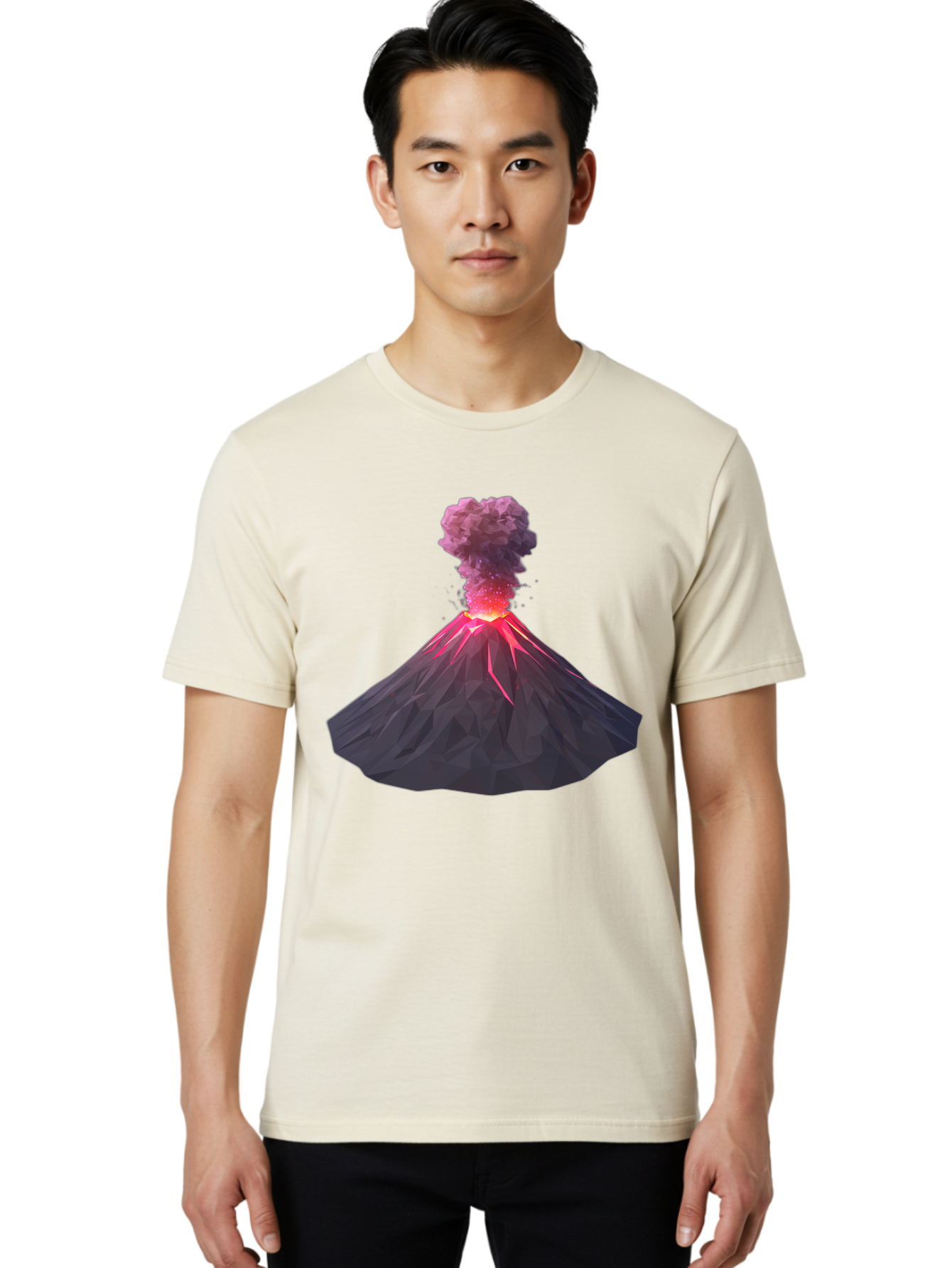 Erupting-Volcano-9 Men'S Graphic Tee, 100% Cotton, Comfortable Casual Summer Wear, Machine Washable, Vintage Camera, Old Camera, Antique Camera, Black Camera, Classic Photography, Photography Equipment, Nostalgic Device, Film Camera, Bah992