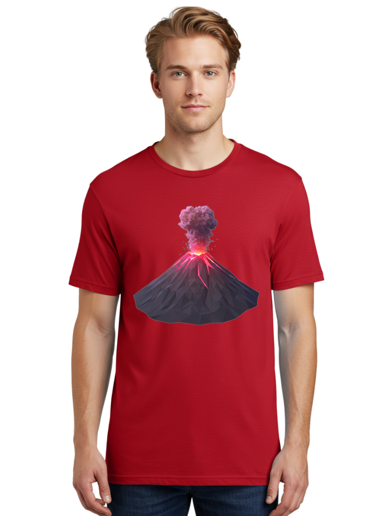 Erupting-Volcano-9 Men'S Graphic Tee, 100% Cotton, Comfortable Casual Summer Wear, Machine Washable, Vintage Camera, Old Camera, Antique Camera, Black Camera, Classic Photography, Photography Equipment, Nostalgic Device, Film Camera, Bah992