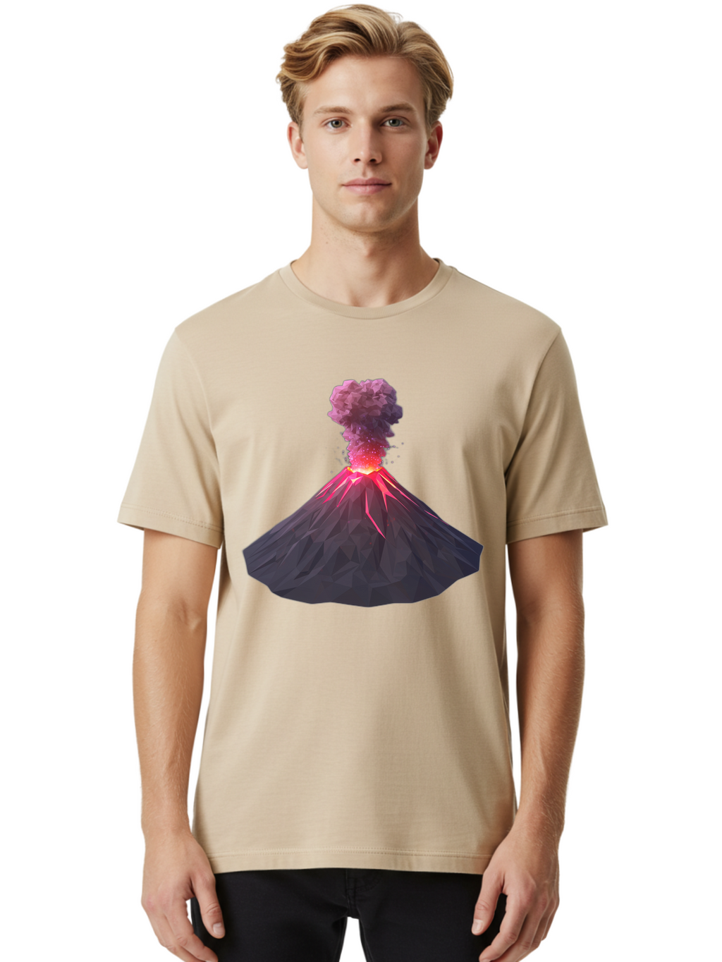 Erupting-Volcano-9 Men'S Graphic Tee, 100% Cotton, Comfortable Casual Summer Wear, Machine Washable, Vintage Camera, Old Camera, Antique Camera, Black Camera, Classic Photography, Photography Equipment, Nostalgic Device, Film Camera, Bah992