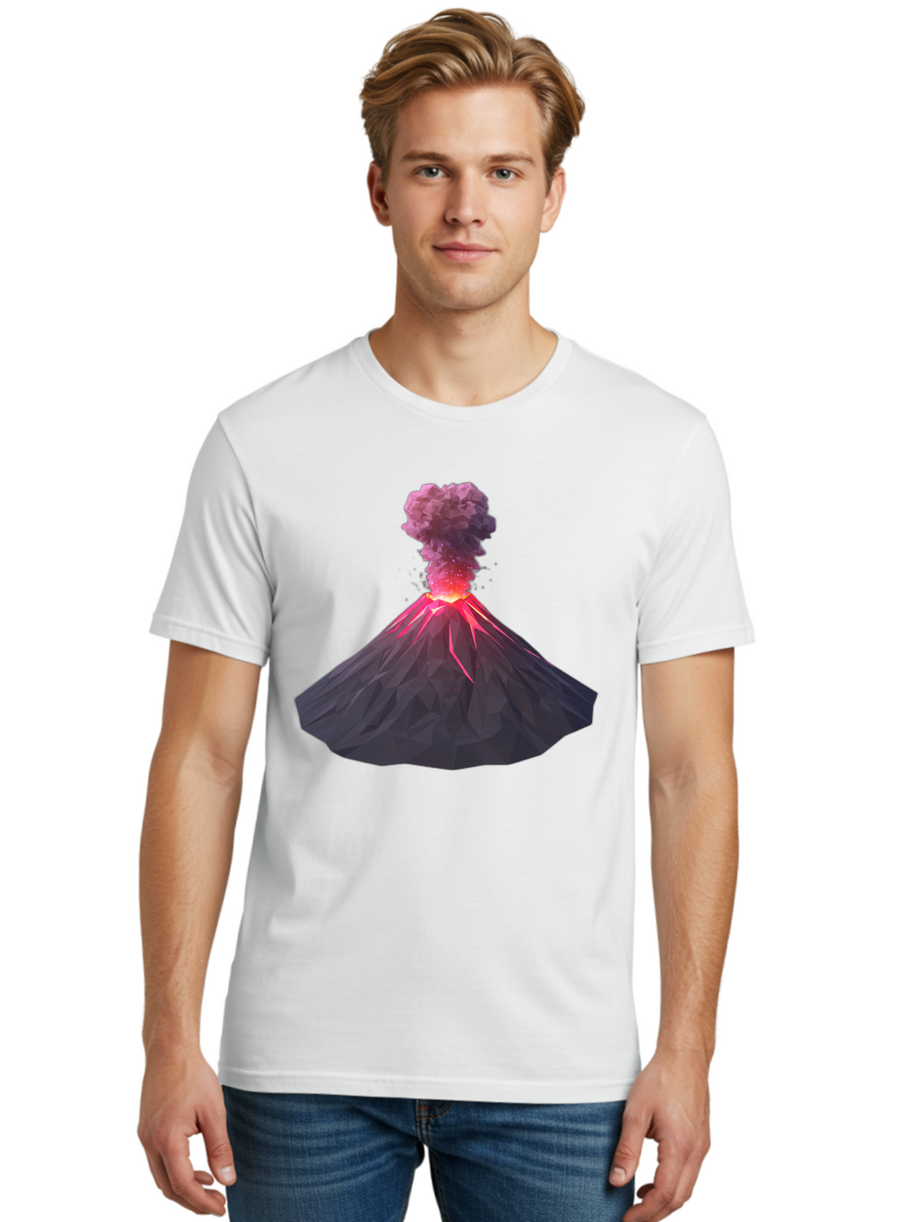 Erupting-Volcano-9 Men'S Graphic Tee, 100% Cotton, Comfortable Casual Summer Wear, Machine Washable, Vintage Camera, Old Camera, Antique Camera, Black Camera, Classic Photography, Photography Equipment, Nostalgic Device, Film Camera, Bah992