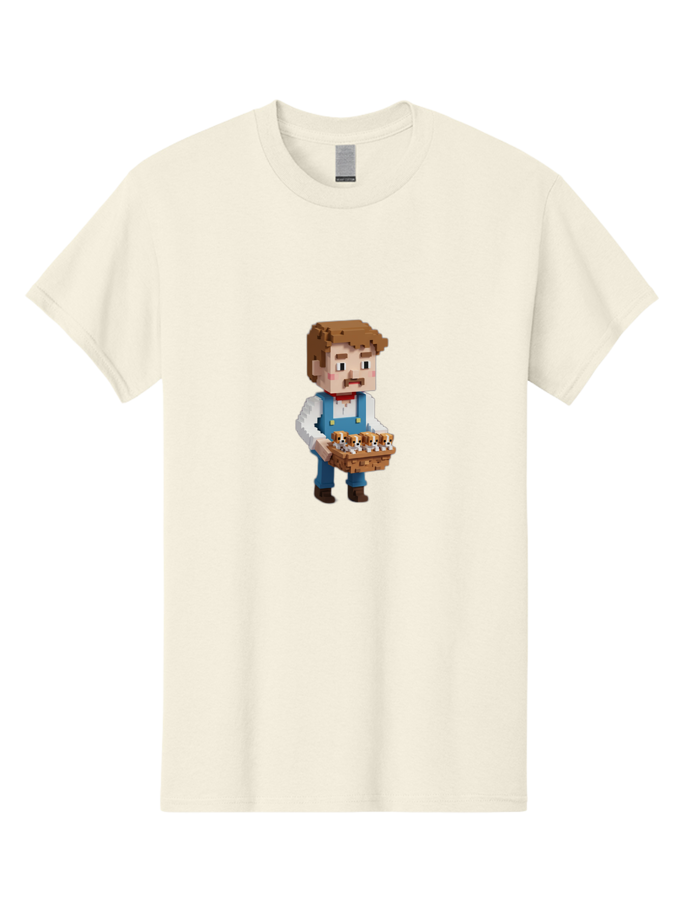 Farmer-With-Puppies Men'S Graphic Tee, 100% Cotton, Comfortable Casual Summer Wear, Machine Washable, Vintage Camera, Old Camera, Antique Camera, Black Camera, Classic Photography, Photography Equipment, Nostalgic Device, Film Camera, Bah994