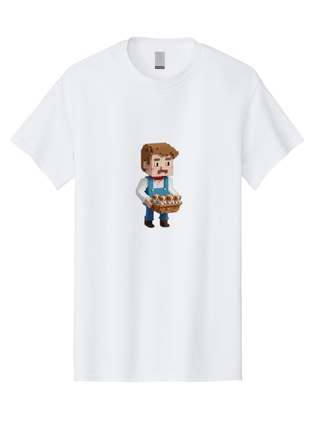 Farmer-With-Puppies Men'S Graphic Tee, 100% Cotton, Comfortable Casual Summer Wear, Machine Washable, Vintage Camera, Old Camera, Antique Camera, Black Camera, Classic Photography, Photography Equipment, Nostalgic Device, Film Camera, Bah994