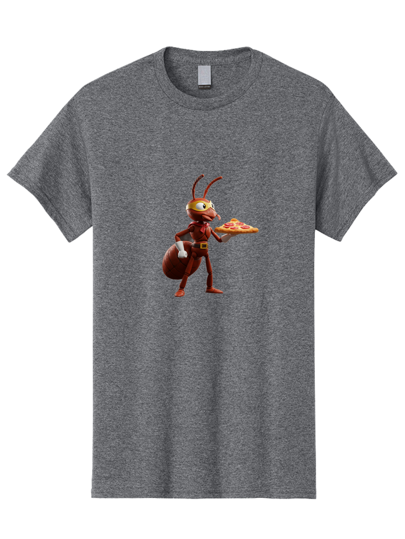 Flik-Holding-Pizza Men'S Graphic Tee, 100% Cotton, Comfortable Casual Summer Wear, Machine Washable, Vintage Camera, Old Camera, Antique Camera, Black Camera, Classic Photography, Photography Equipment, Nostalgic Device, Film Camera, Bah995