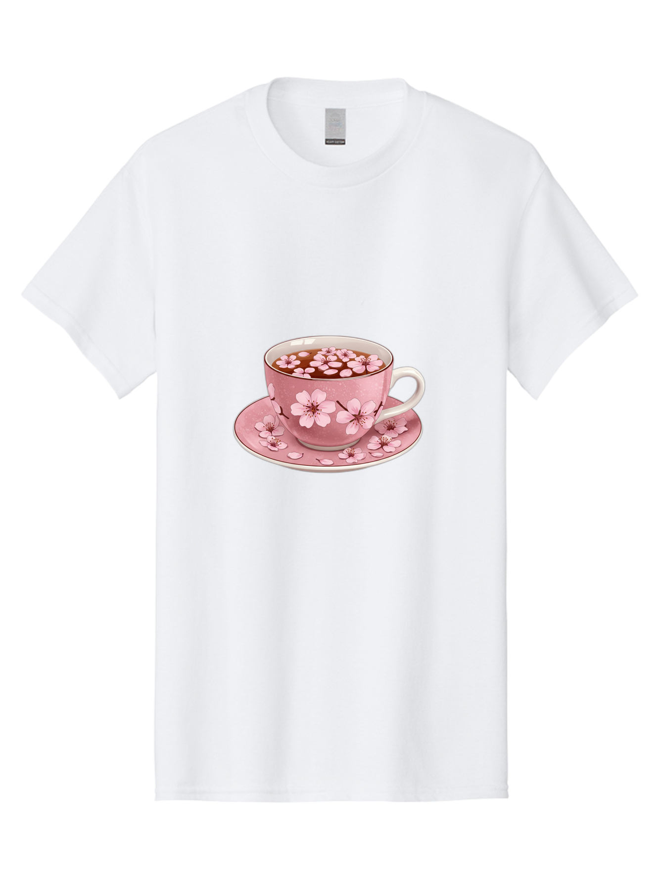 Floral-Tea-Cup-1 Men'S Graphic Tee, 100% Cotton, Comfortable Casual Summer Wear, Machine Washable, Vintage Camera, Old Camera, Antique Camera, Black Camera, Classic Photography, Photography Equipment, Nostalgic Device, Film Camera, Camera Art Bai000