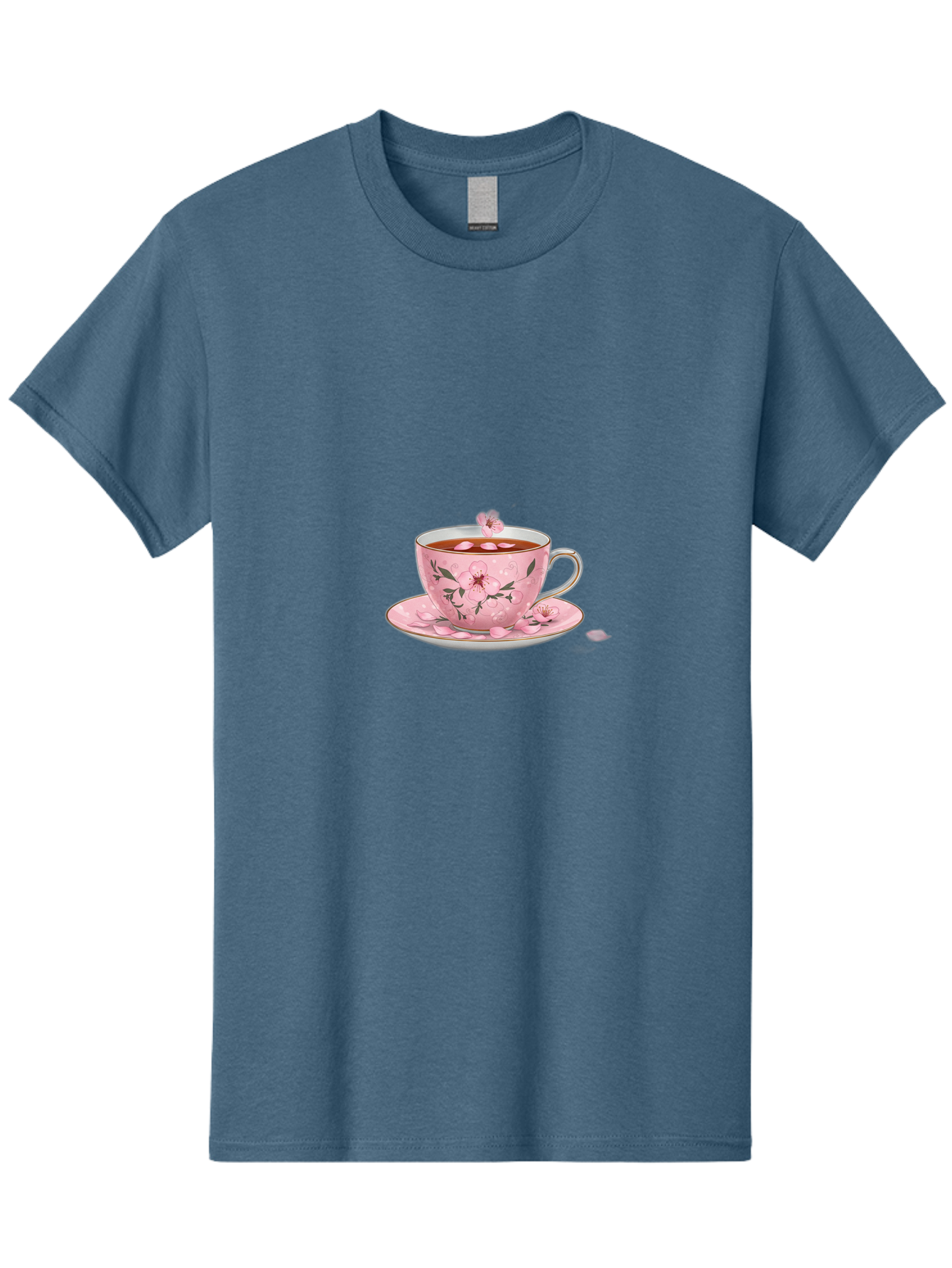 Floral-Tea-Cup Men'S Graphic Tee, 100% Cotton, Comfortable Casual Summer Wear, Machine Washable, Vintage Camera, Old Camera, Antique Camera, Black Camera, Classic Photography, Photography Equipment, Nostalgic Device, Film Camera, Camera Art Bai001