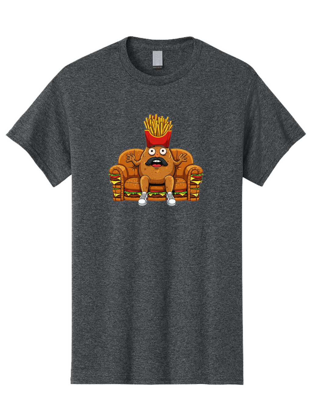 Fried-Food-Character Men'S Graphic Tee, 100% Cotton, Comfortable Casual Summer Wear, Machine Washable, Vintage Camera, Old Camera, Antique Camera, Black Camera, Classic Photography, Photography Equipment, Nostalgic Device, Film Camera, Bai009