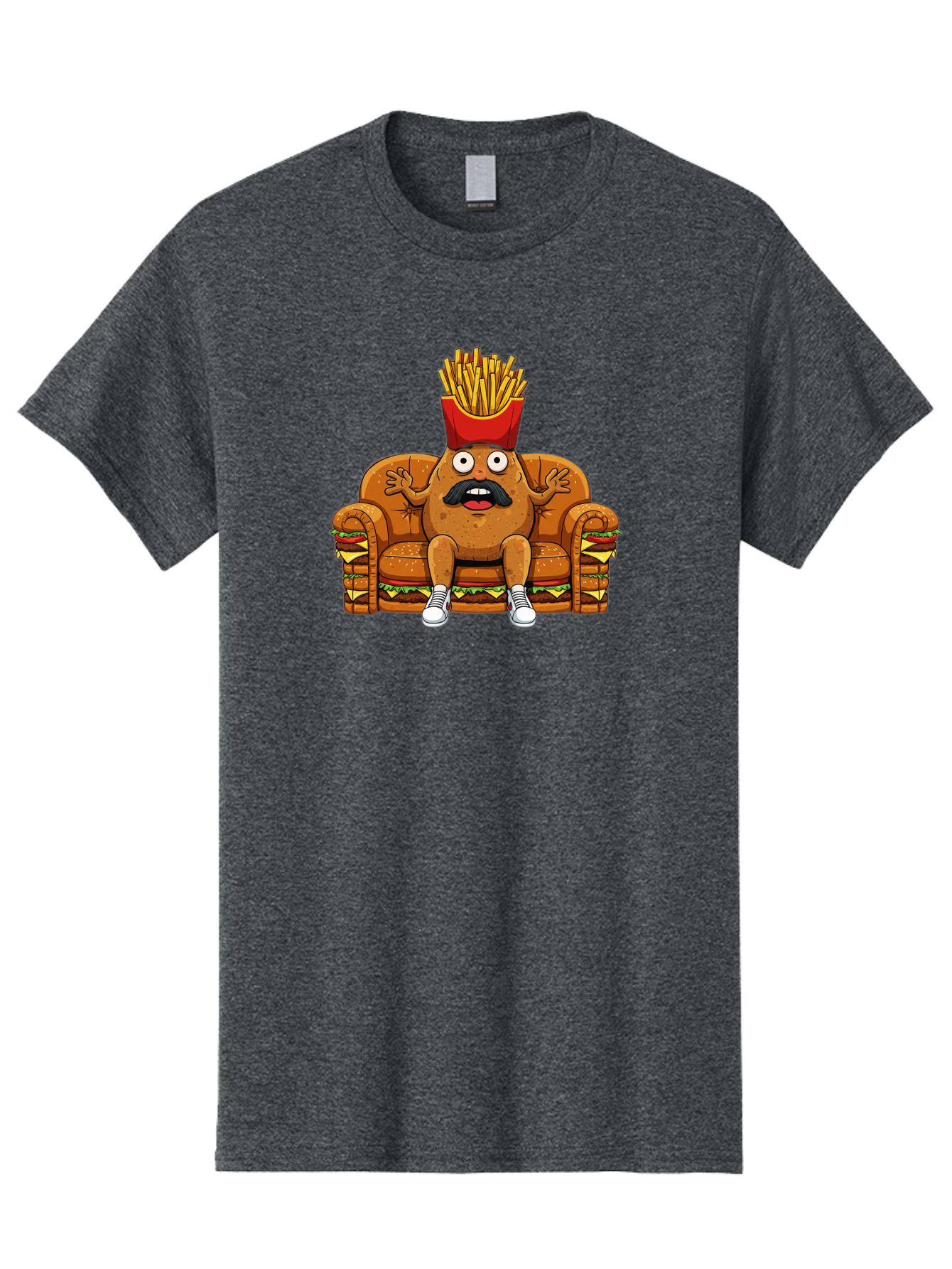 Fried-Food-Character Men'S Graphic Tee, 100% Cotton, Comfortable Casual Summer Wear, Machine Washable, Vintage Camera, Old Camera, Antique Camera, Black Camera, Classic Photography, Photography Equipment, Nostalgic Device, Film Camera, Bai009