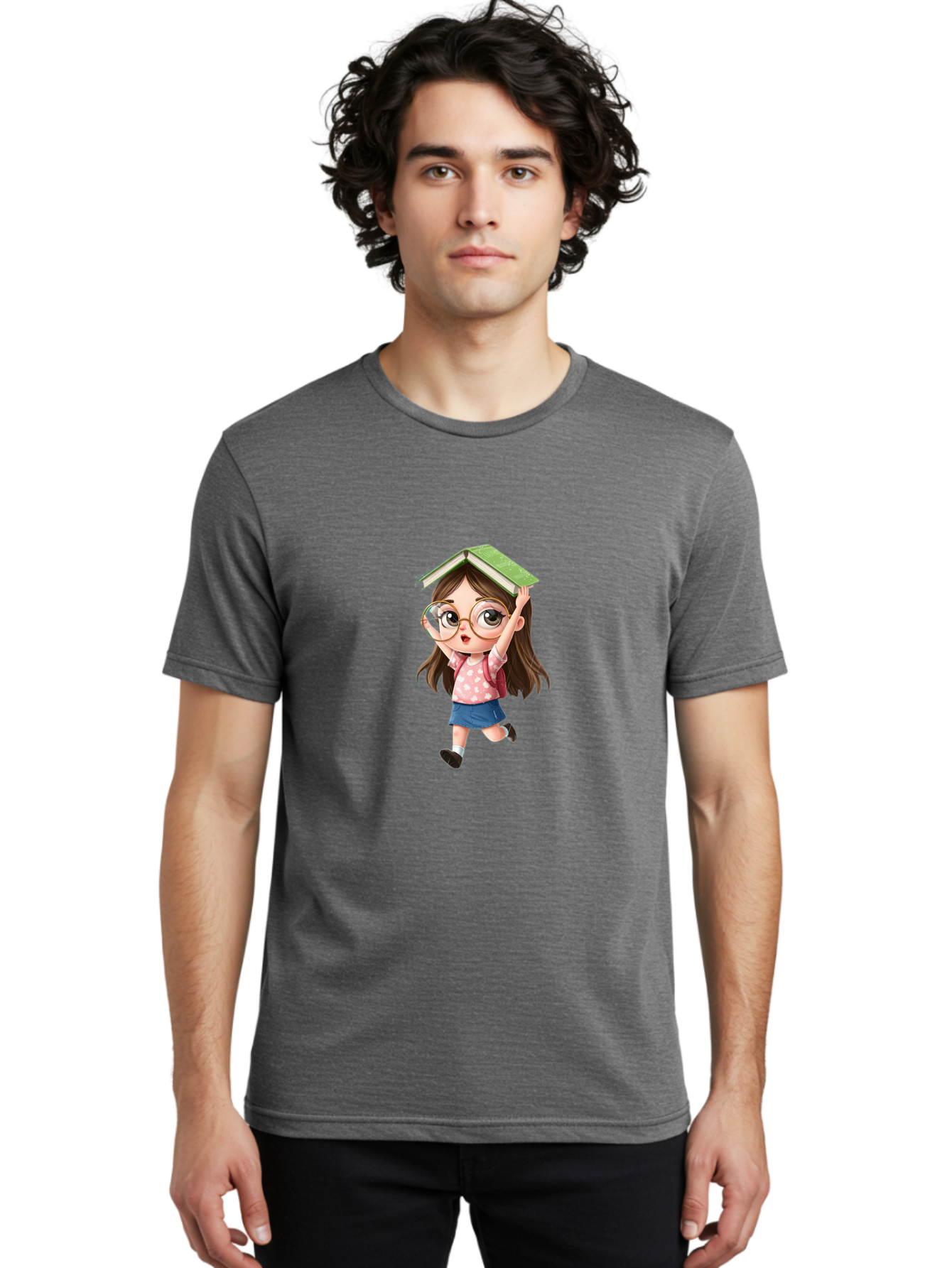 Girl-With-Book Men'S Graphic Tee, 100% Cotton, Comfortable Casual Summer Wear, Machine Washable, Vintage Camera, Old Camera, Antique Camera, Black Camera, Classic Photography, Photography Equipment, Nostalgic Device, Film Camera, Camera Art Bai029