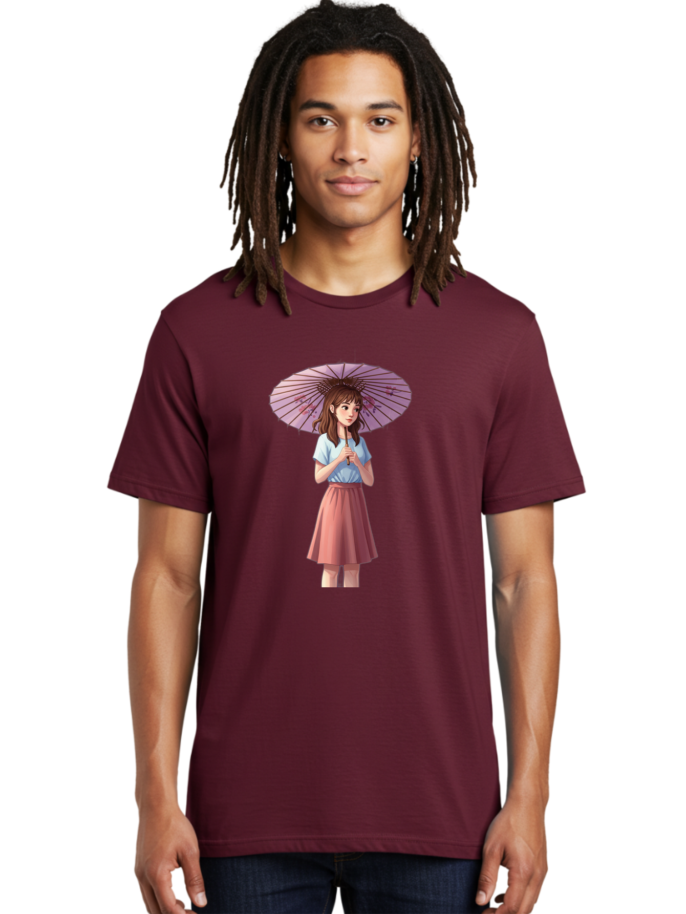 Girl-With-Parasol Men'S Graphic Tee, 100% Cotton, Comfortable Casual Summer Wear, Machine Washable, Vintage Camera, Old Camera, Antique Camera, Black Camera, Classic Photography, Photography Equipment, Nostalgic Device, Film Camera, Camera Art Bai035