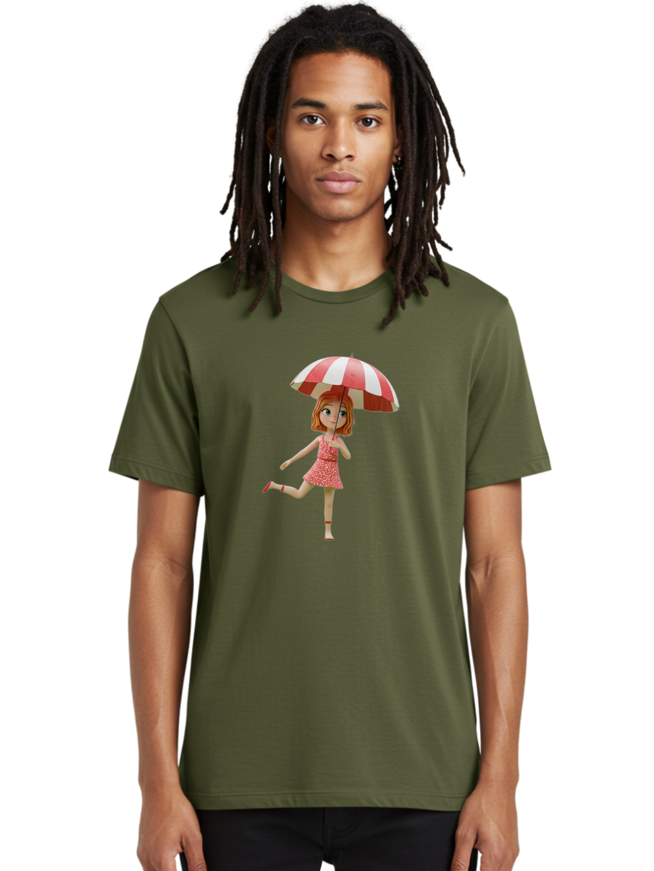 Girl-With-Umbrella Men'S Graphic Tee, 100% Cotton, Comfortable Casual Summer Wear, Machine Washable, Vintage Camera, Old Camera, Antique Camera, Black Camera, Classic Photography, Photography Equipment, Nostalgic Device, Film Camera, Bai040