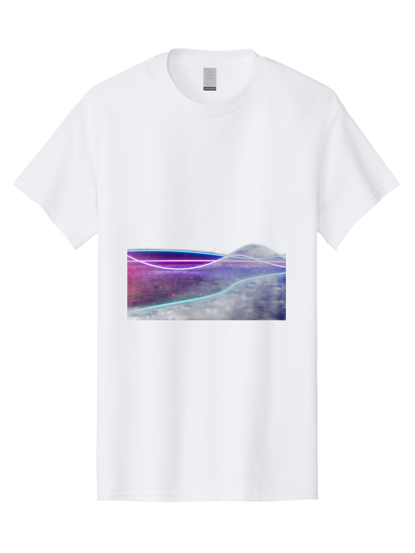 Glowing-Landscape Men'S Graphic Tee, 100% Cotton, Comfortable Casual Summer Wear, Machine Washable, Vintage Camera, Old Camera, Antique Camera, Black Camera, Classic Photography, Photography Equipment, Nostalgic Device, Film Camera, Camera Art Bai051