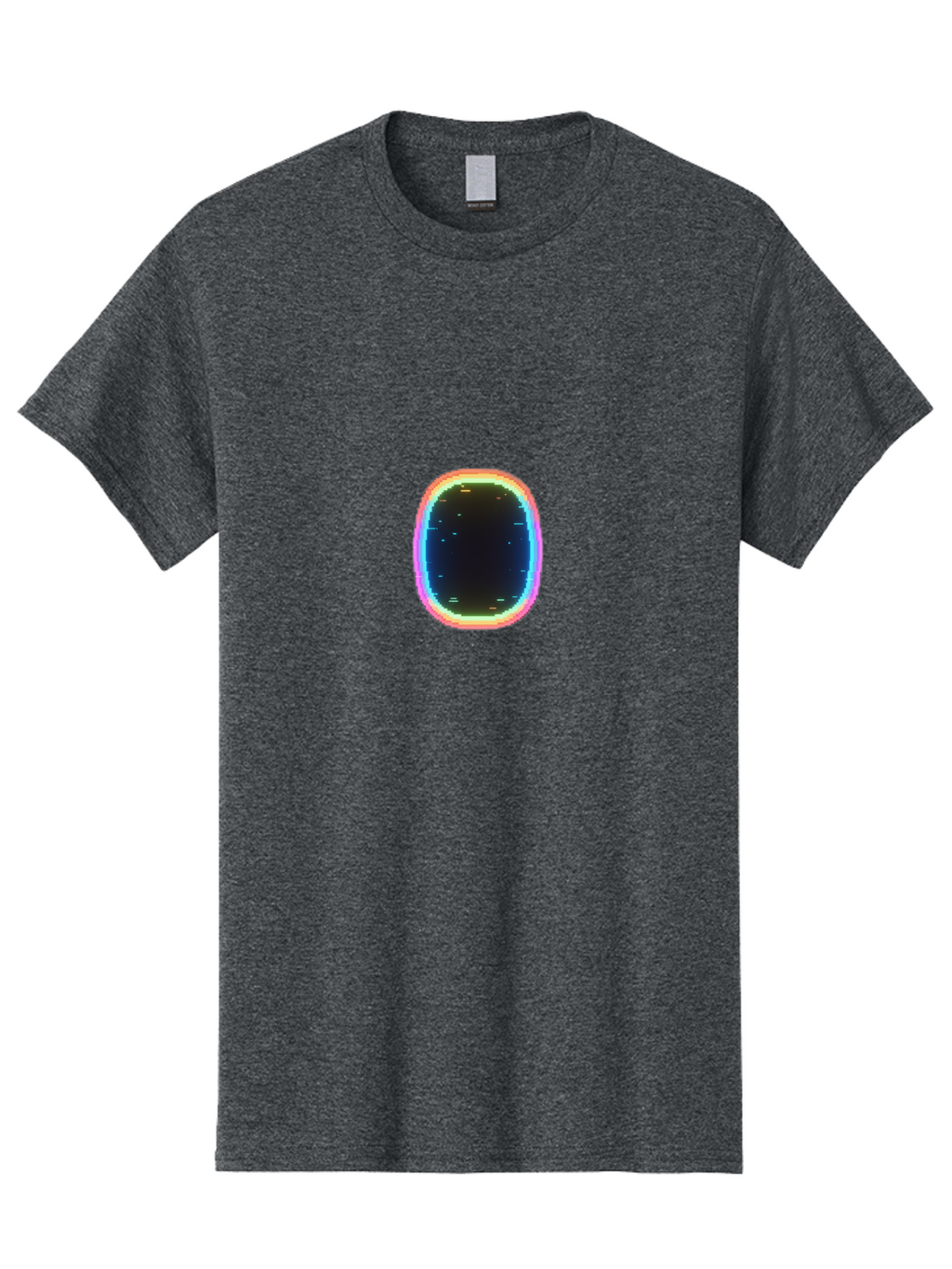 Glowing-Oval-1 Men'S Graphic Tee, 100% Cotton, Comfortable Casual Summer Wear, Machine Washable, Vintage Camera, Old Camera, Antique Camera, Black Camera, Classic Photography, Photography Equipment, Nostalgic Device, Film Camera, Camera Art Bai052