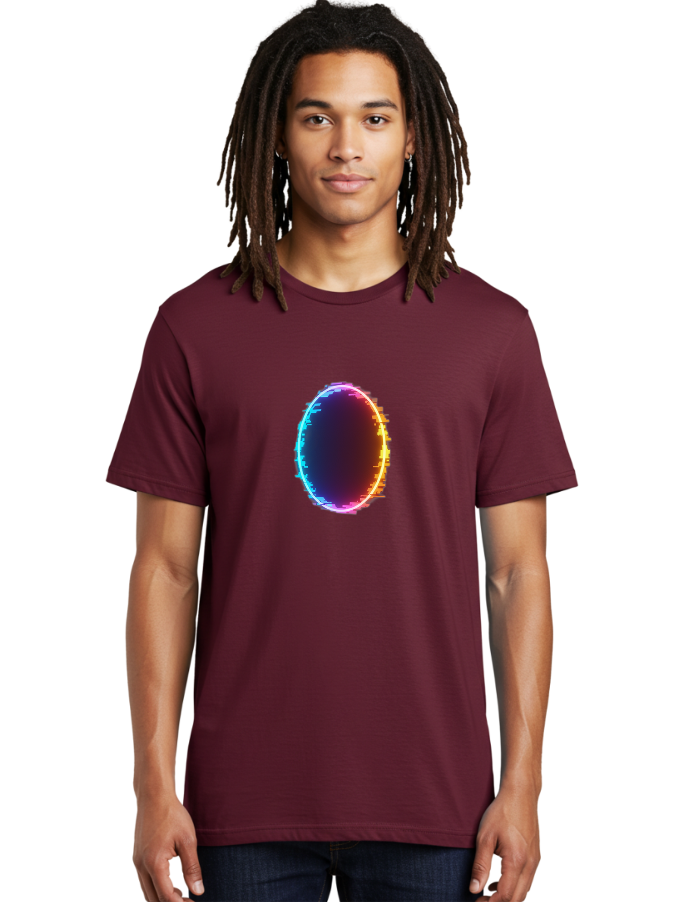 Glowing-Oval Men'S Graphic Tee, 100% Cotton, Comfortable Casual Summer Wear, Machine Washable, Vintage Camera, Old Camera, Antique Camera, Black Camera, Classic Photography, Photography Equipment, Nostalgic Device, Film Camera, Camera Art Bai053