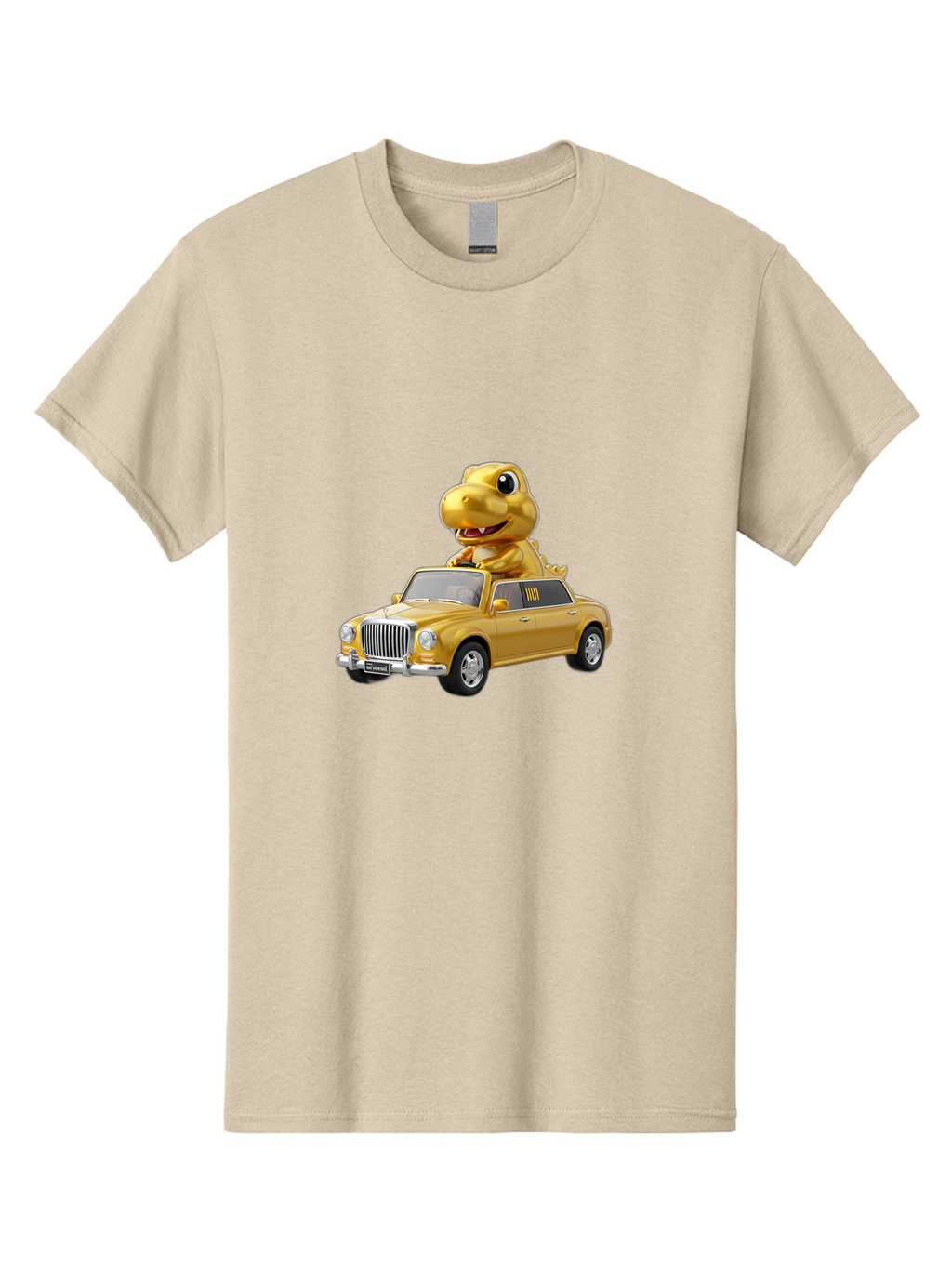 Gold-Dinosaur-Taxi Men'S Graphic Tee, 100% Cotton, Comfortable Casual Summer Wear, Machine Washable, Vintage Camera, Old Camera, Antique Camera, Black Camera, Classic Photography, Photography Equipment, Nostalgic Device, Film Camera, Bai056