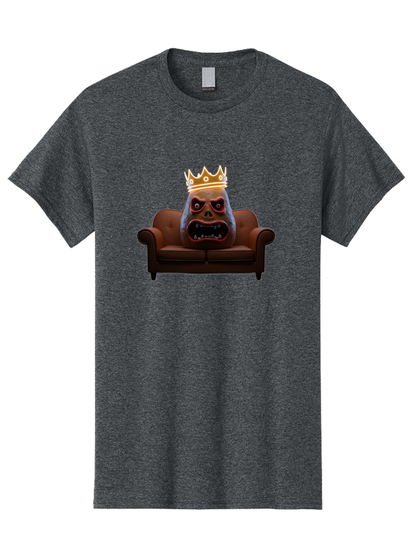Gorilla-Head-On-Sofa Men'S Graphic Tee, 100% Cotton, Comfortable Casual Summer Wear, Machine Washable, Vintage Camera, Old Camera, Antique Camera, Black Camera, Classic Photography, Photography Equipment, Nostalgic Device, Film Camera, Bai061