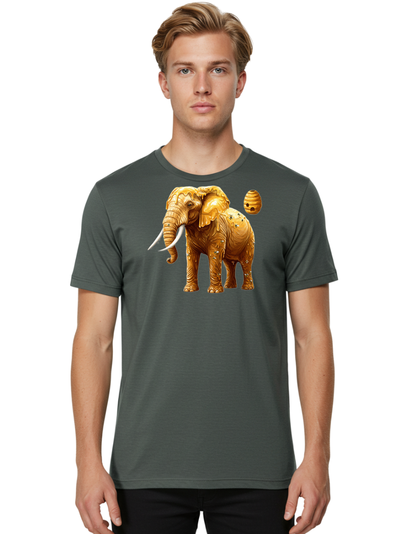 Honey-Elephant Men'S Graphic Tee, 100% Cotton, Comfortable Casual Summer Wear, Machine Washable, Vintage Camera, Old Camera, Antique Camera, Black Camera, Classic Photography, Photography Equipment, Nostalgic Device, Film Camera, Camera Art Bai070