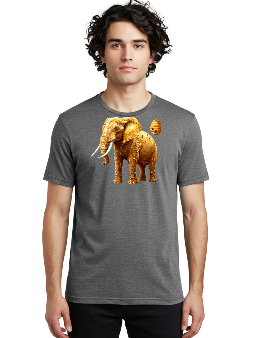 Honey-Elephant Men'S Graphic Tee, 100% Cotton, Comfortable Casual Summer Wear, Machine Washable, Vintage Camera, Old Camera, Antique Camera, Black Camera, Classic Photography, Photography Equipment, Nostalgic Device, Film Camera, Camera Art Bai070