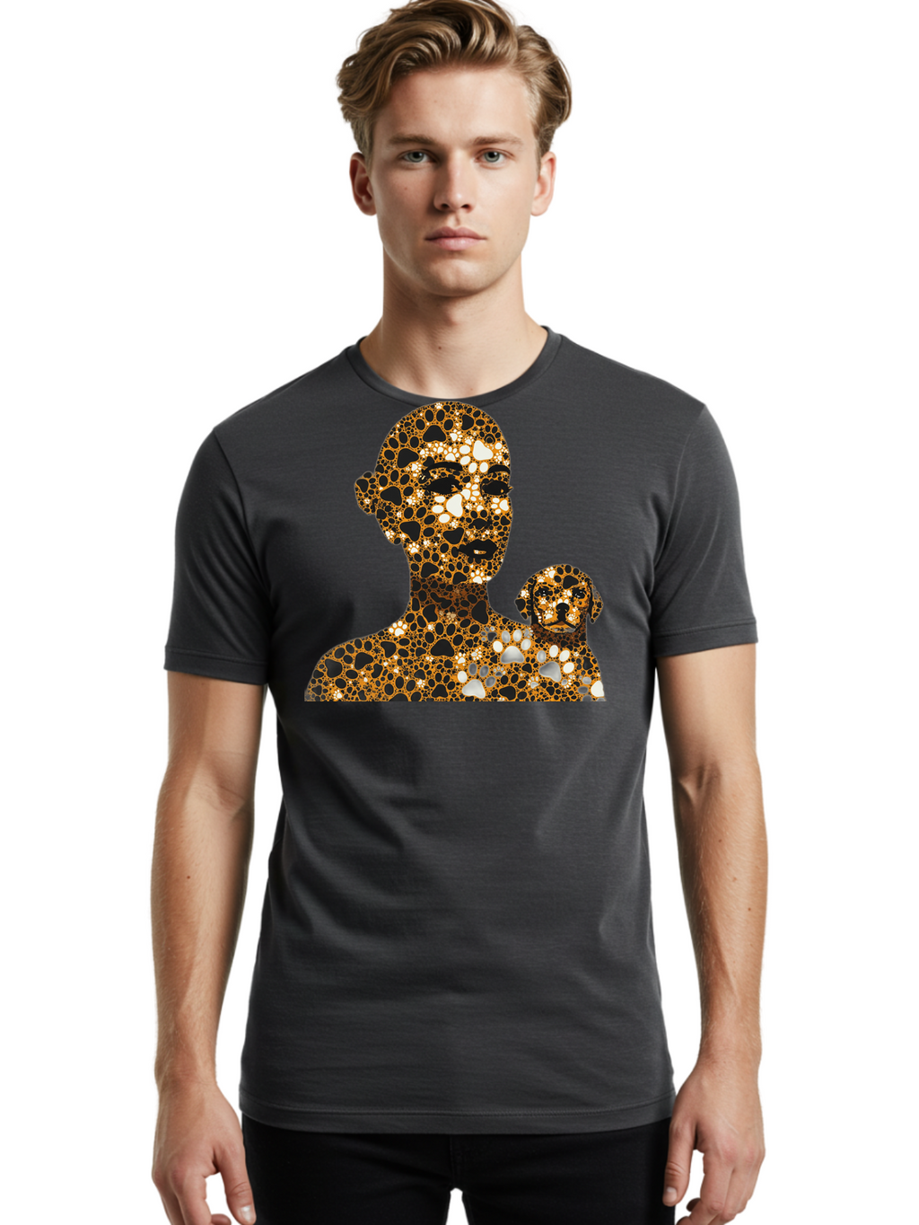 Honeycomb-Silhouette Men'S Graphic Tee, 100% Cotton, Comfortable Casual Summer Wear, Machine Washable, Vintage Camera, Old Camera, Antique Camera, Black Camera, Classic Photography, Photography Equipment, Nostalgic Device, Film Camera, Bai071
