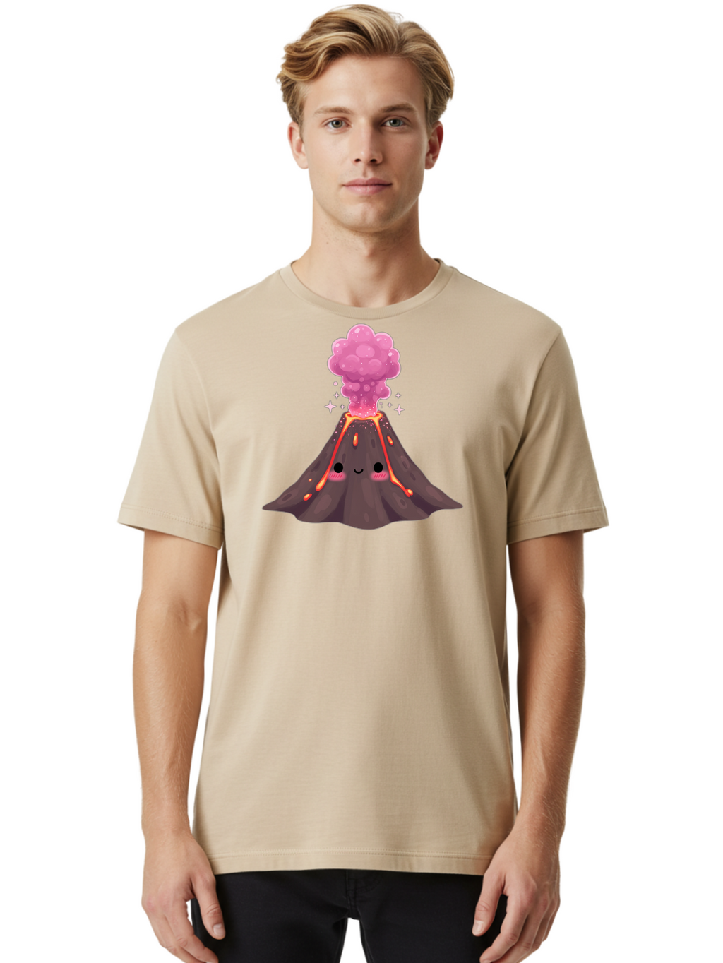 Kawaii-Volcano Men'S Graphic Tee, 100% Cotton, Comfortable Casual Summer Wear, Machine Washable, Vintage Camera, Old Camera, Antique Camera, Black Camera, Classic Photography, Photography Equipment, Nostalgic Device, Film Camera, Camera Art Bai078
