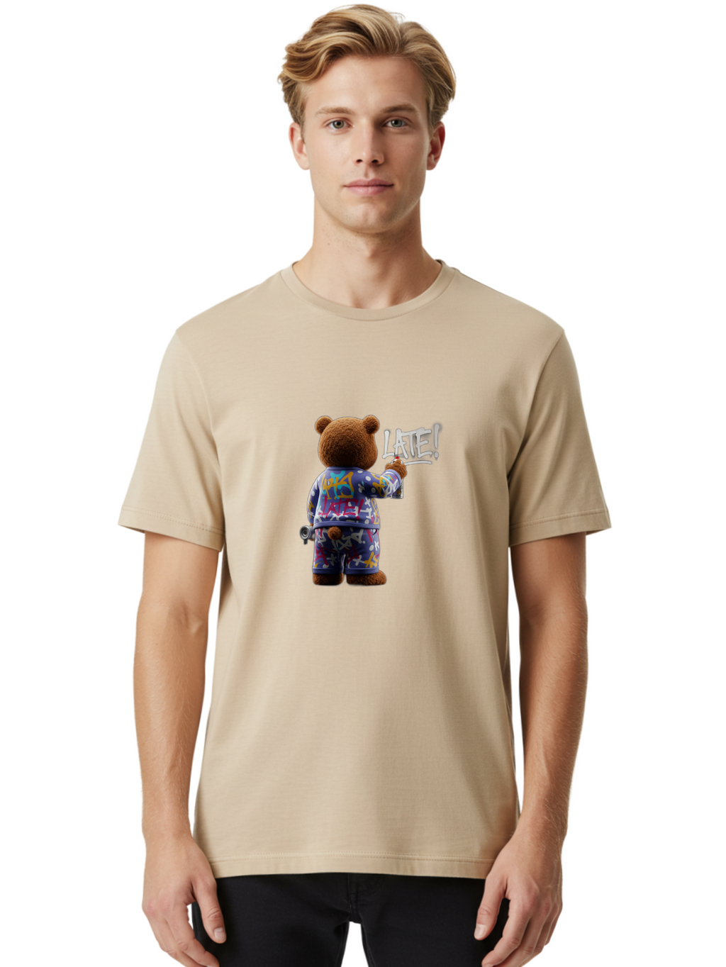 Late Men'S Graphic Tee, 100% Cotton, Comfortable Casual Summer Wear, Machine Washable, Vintage Camera, Old Camera, Antique Camera, Black Camera, Classic Photography, Photography Equipment, Nostalgic Device, Film Camera, Camera Art Bai086