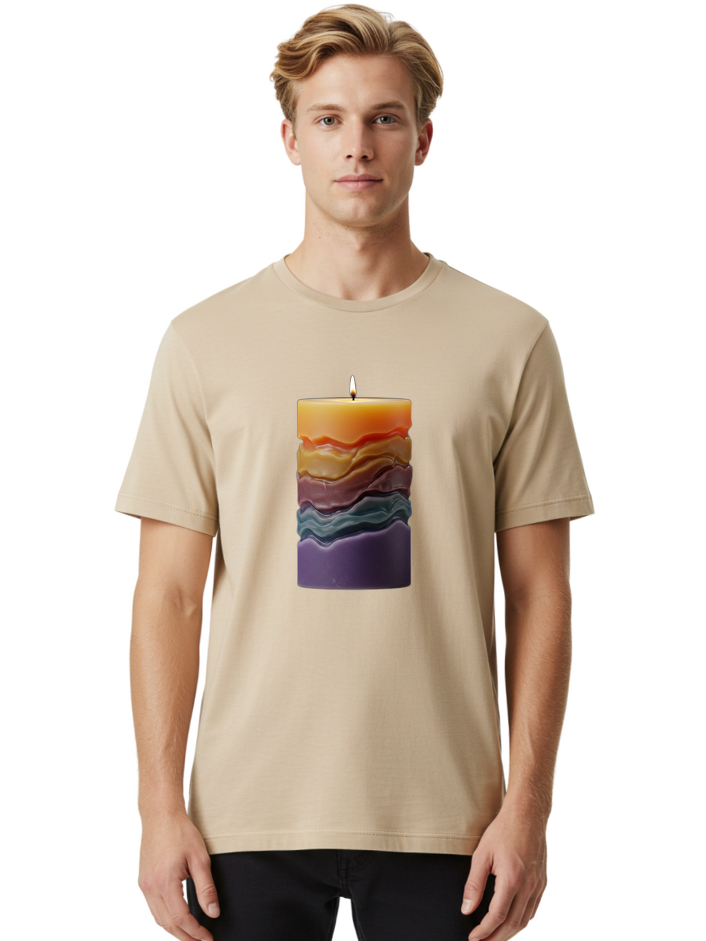 Layered-Candle Men'S Graphic Tee, 100% Cotton, Comfortable Casual Summer Wear, Machine Washable, Vintage Camera, Old Camera, Antique Camera, Black Camera, Classic Photography, Photography Equipment, Nostalgic Device, Film Camera, Camera Art Bai088