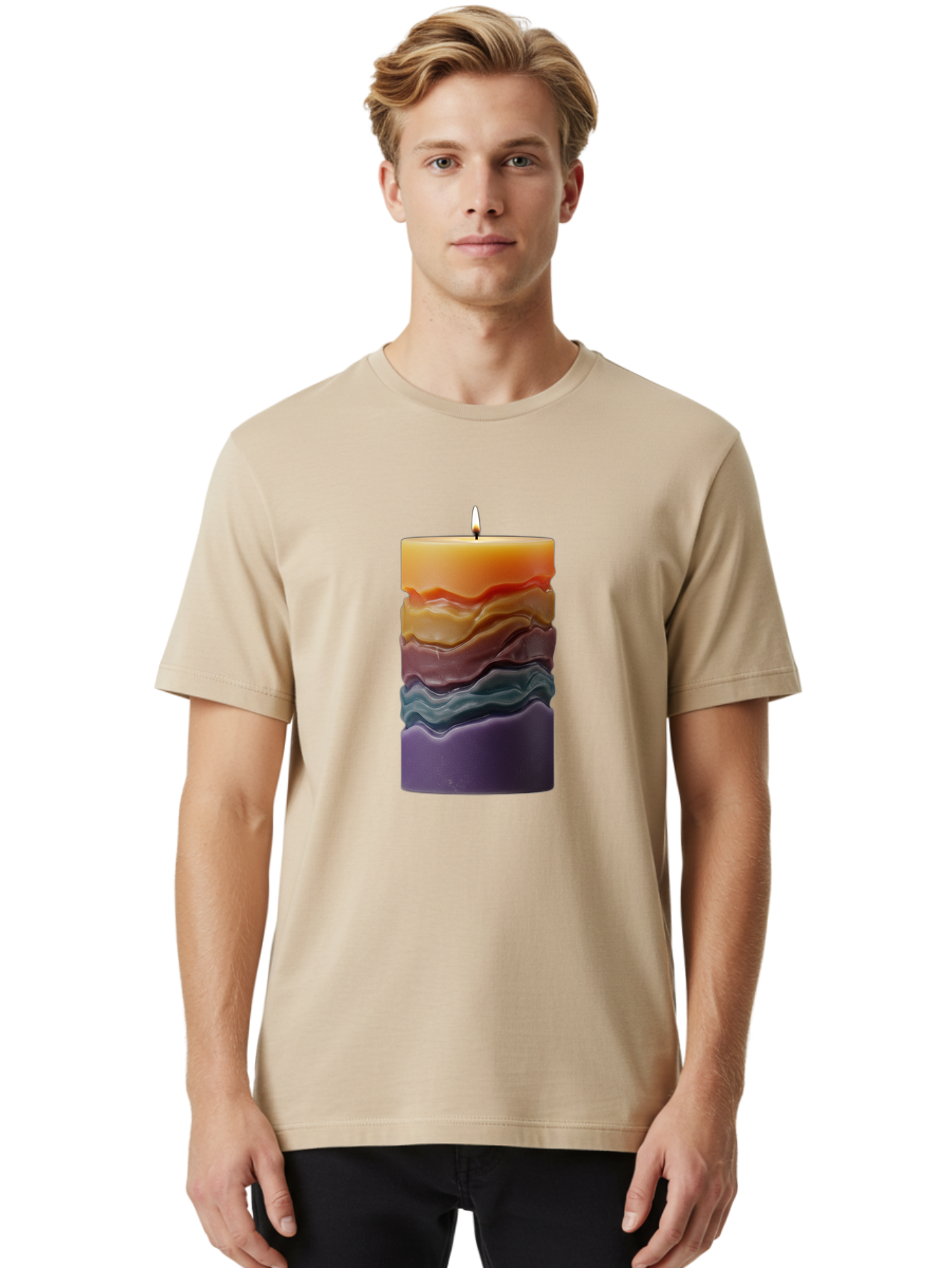 Layered-Candle Men'S Graphic Tee, 100% Cotton, Comfortable Casual Summer Wear, Machine Washable, Vintage Camera, Old Camera, Antique Camera, Black Camera, Classic Photography, Photography Equipment, Nostalgic Device, Film Camera, Camera Art Bai088