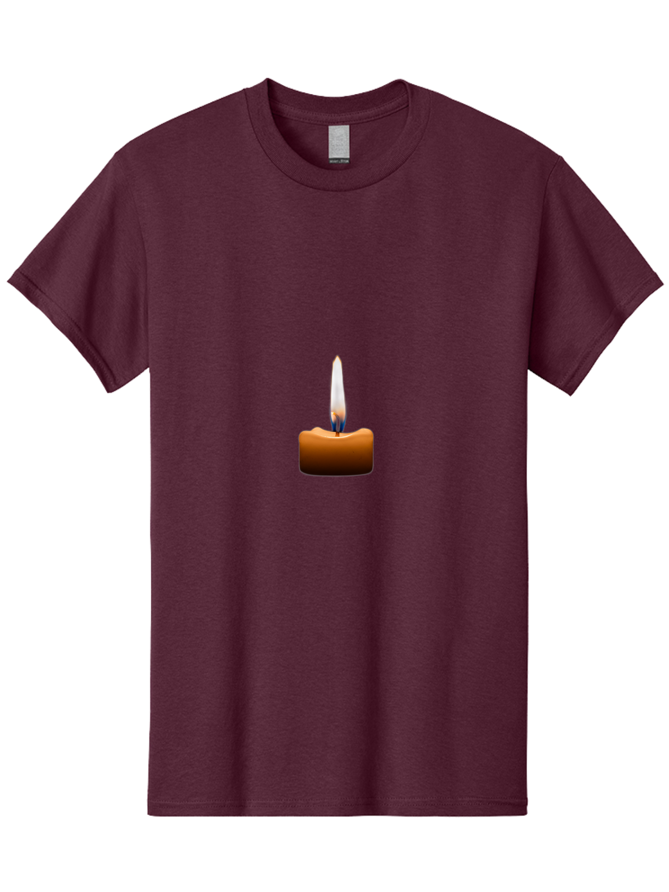 Lit-Candle-1 Men'S Graphic Tee, 100% Cotton, Comfortable Casual Summer Wear, Machine Washable, Vintage Camera, Old Camera, Antique Camera, Black Camera, Classic Photography, Photography Equipment, Nostalgic Device, Film Camera, Camera Art Bai090