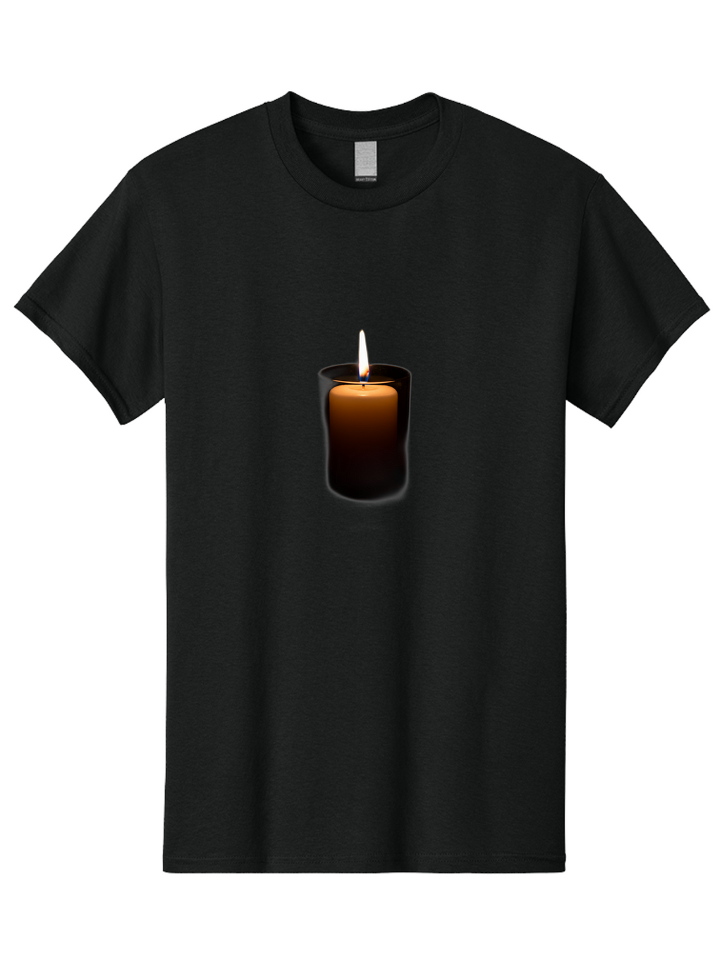Lit-Candle-4 Men'S Graphic Tee, 100% Cotton, Comfortable Casual Summer Wear, Machine Washable, Vintage Camera, Old Camera, Antique Camera, Black Camera, Classic Photography, Photography Equipment, Nostalgic Device, Film Camera, Camera Art Bai094