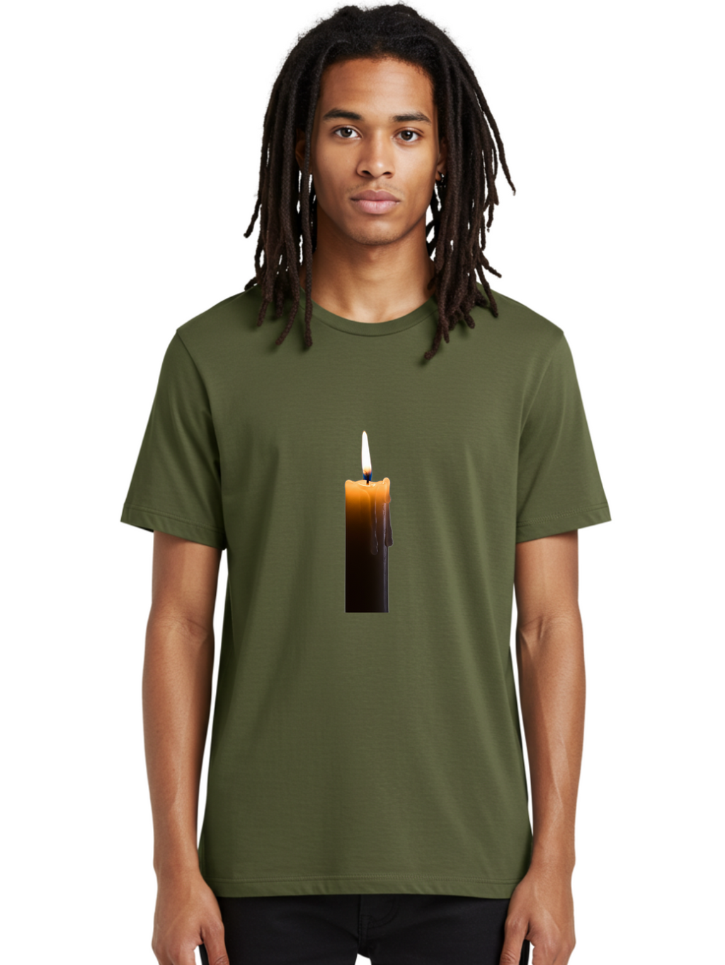 Lit-Candle-6 Men'S Graphic Tee, 100% Cotton, Comfortable Casual Summer Wear, Machine Washable, Vintage Camera, Old Camera, Antique Camera, Black Camera, Classic Photography, Photography Equipment, Nostalgic Device, Film Camera, Camera Art Bai096