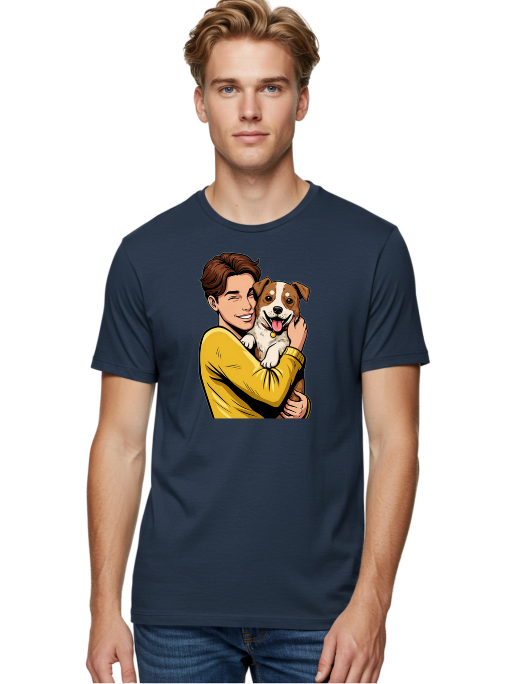 Man-And-Dog Men'S Graphic Tee, 100% Cotton, Comfortable Casual Summer Wear, Machine Washable, Vintage Camera, Old Camera, Antique Camera, Black Camera, Classic Photography, Photography Equipment, Nostalgic Device, Film Camera, Camera Art Bai109