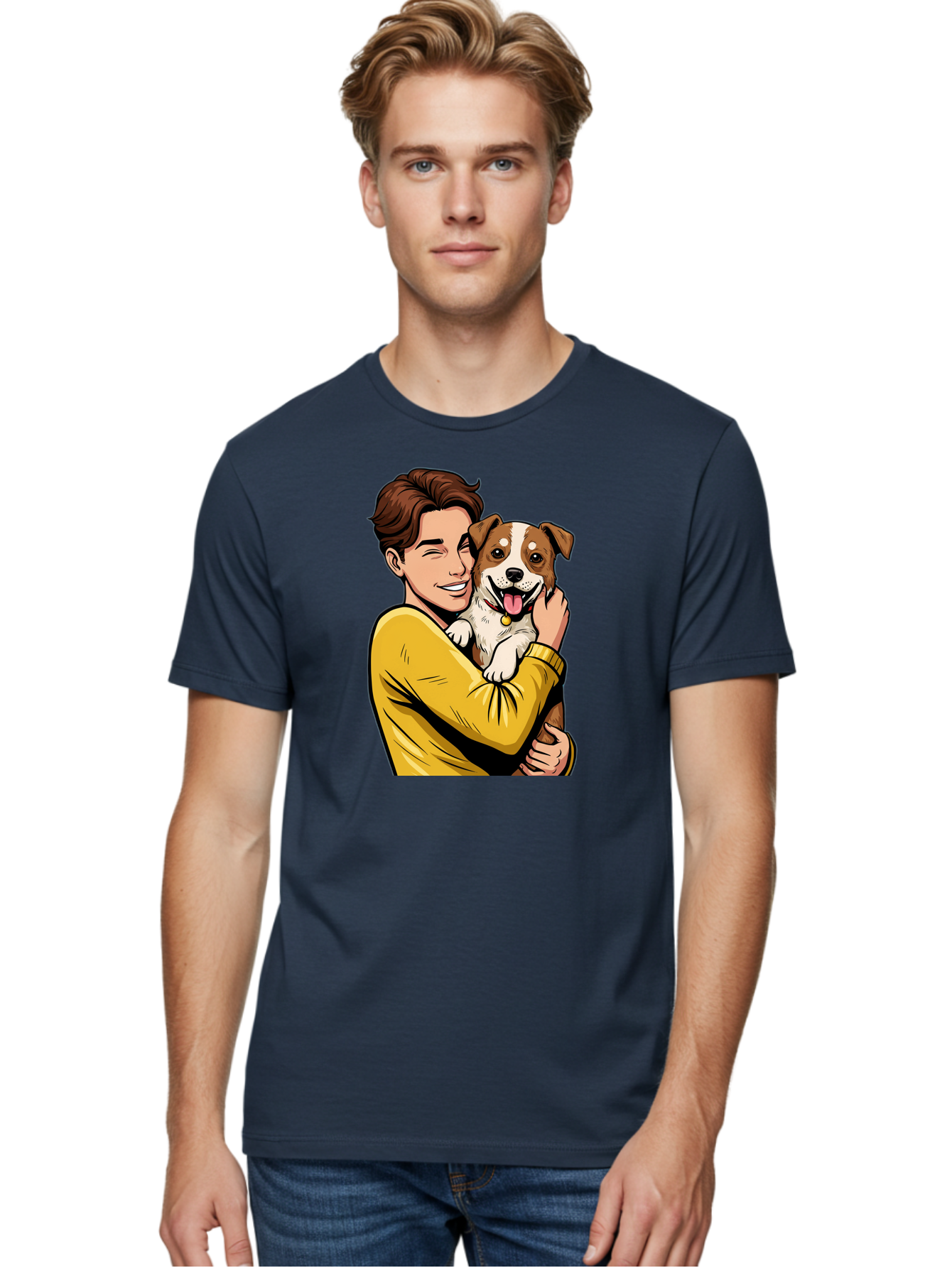 Man-And-Dog Men'S Graphic Tee, 100% Cotton, Comfortable Casual Summer Wear, Machine Washable, Vintage Camera, Old Camera, Antique Camera, Black Camera, Classic Photography, Photography Equipment, Nostalgic Device, Film Camera, Camera Art Bai109