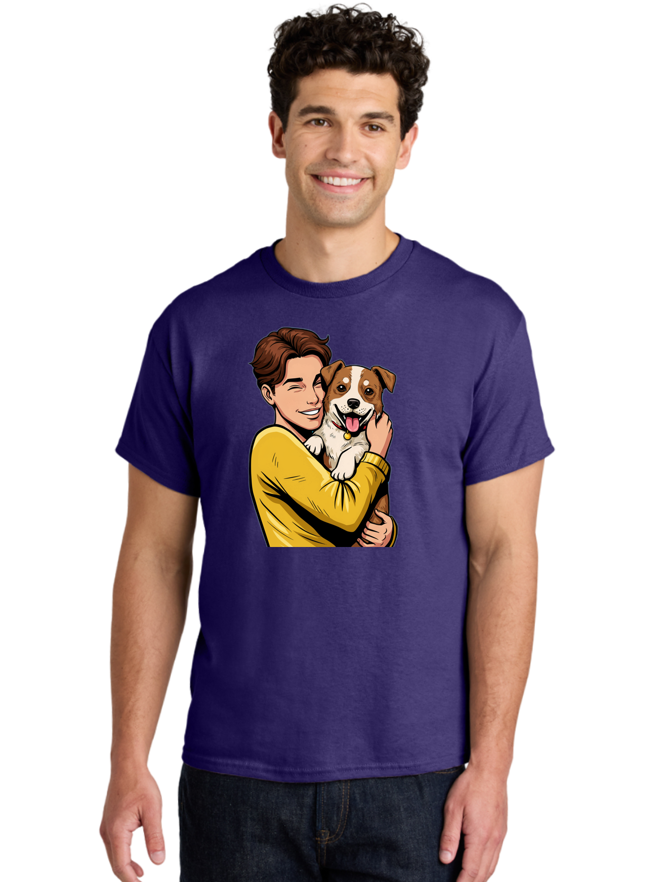 Man-And-Dog Men'S Graphic Tee, 100% Cotton, Comfortable Casual Summer Wear, Machine Washable, Vintage Camera, Old Camera, Antique Camera, Black Camera, Classic Photography, Photography Equipment, Nostalgic Device, Film Camera, Camera Art Bai109
