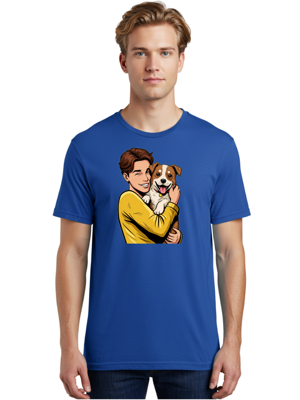 Man-And-Dog Men'S Graphic Tee, 100% Cotton, Comfortable Casual Summer Wear, Machine Washable, Vintage Camera, Old Camera, Antique Camera, Black Camera, Classic Photography, Photography Equipment, Nostalgic Device, Film Camera, Camera Art Bai109