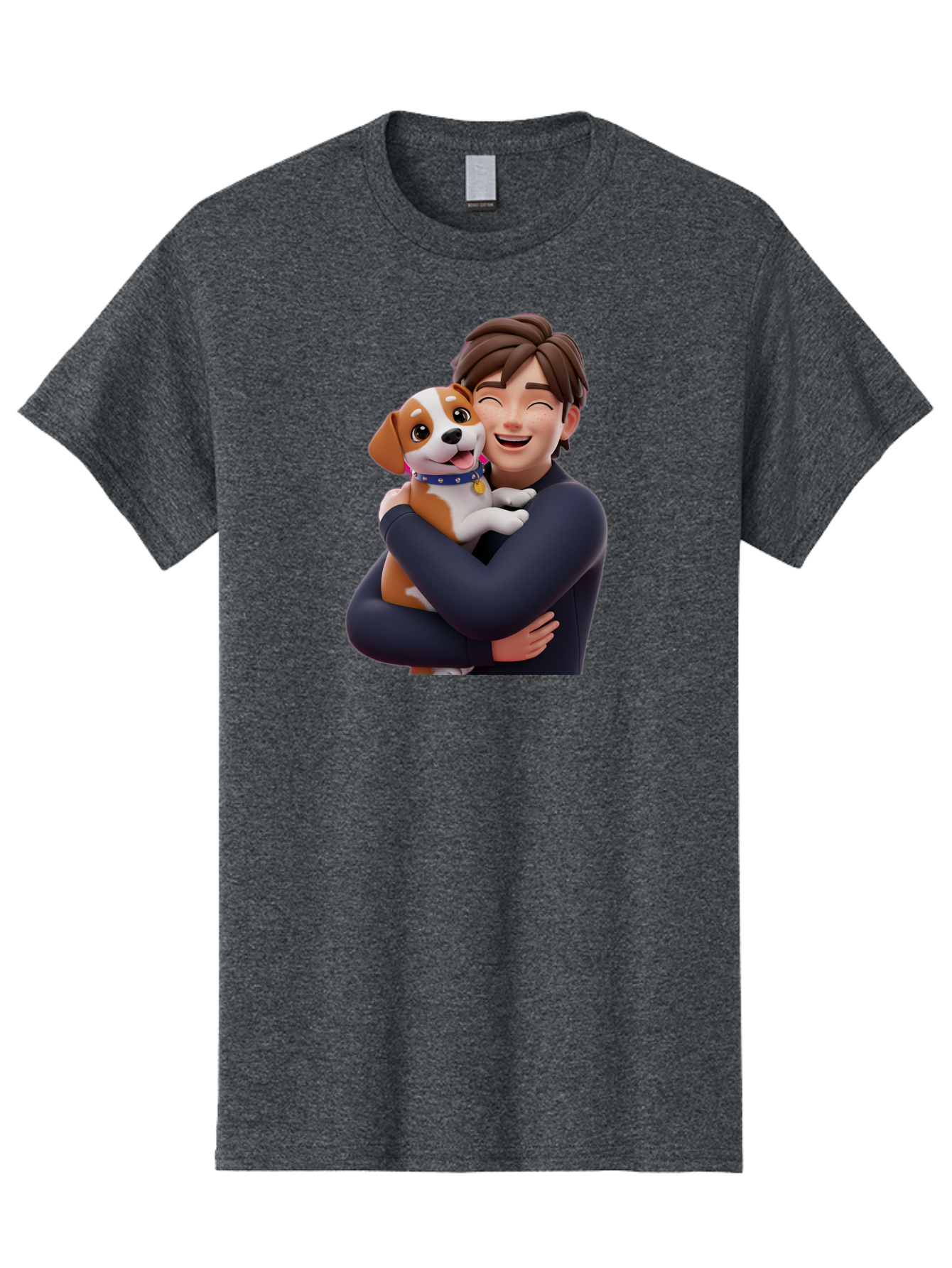 Man-Hugging-Dog Men'S Graphic Tee, 100% Cotton, Comfortable Casual Summer Wear, Machine Washable, Vintage Camera, Old Camera, Antique Camera, Black Camera, Classic Photography, Photography Equipment, Nostalgic Device, Film Camera, Camera Art Bai114