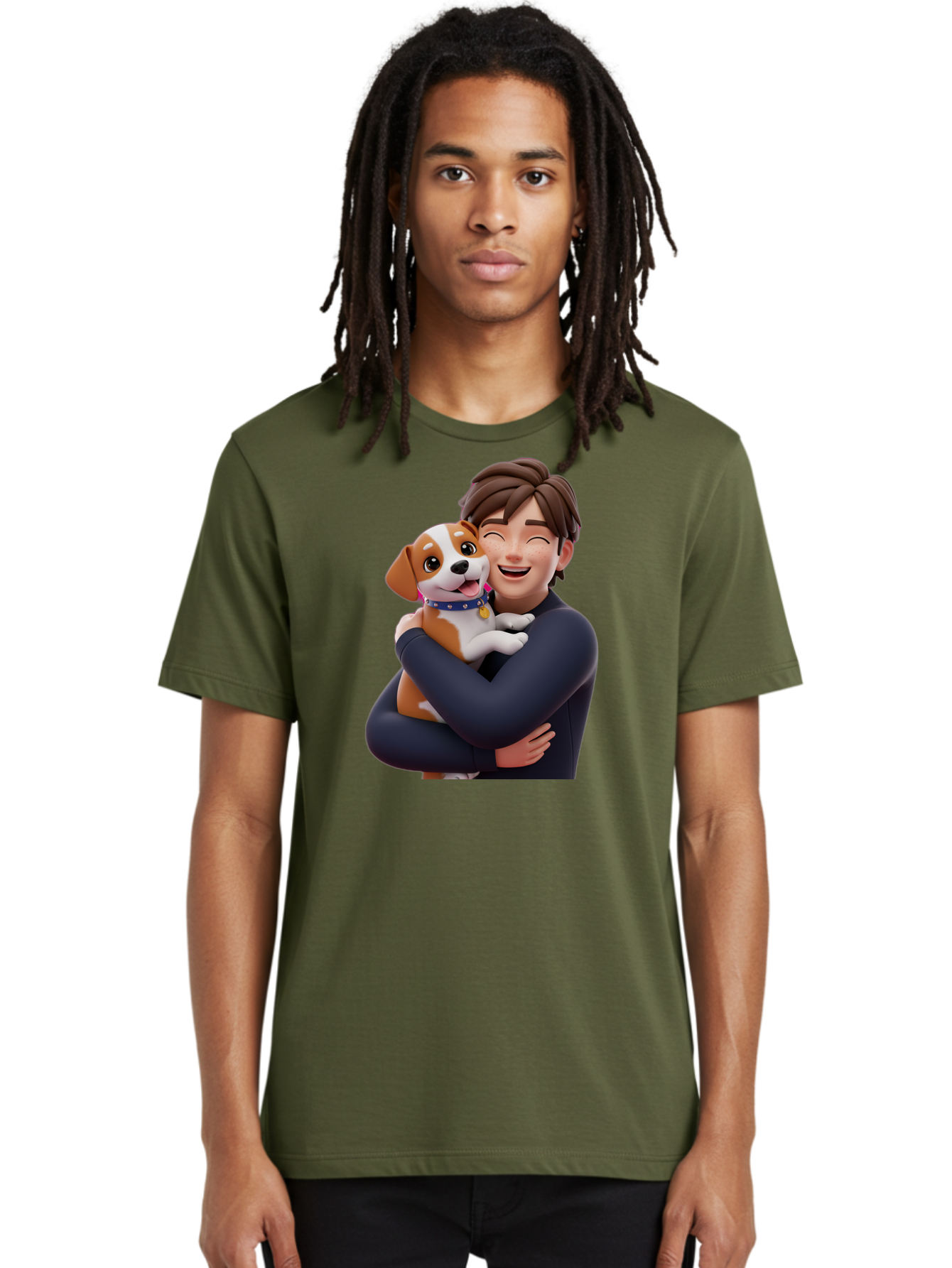 Man-Hugging-Dog Men'S Graphic Tee, 100% Cotton, Comfortable Casual Summer Wear, Machine Washable, Vintage Camera, Old Camera, Antique Camera, Black Camera, Classic Photography, Photography Equipment, Nostalgic Device, Film Camera, Camera Art Bai114