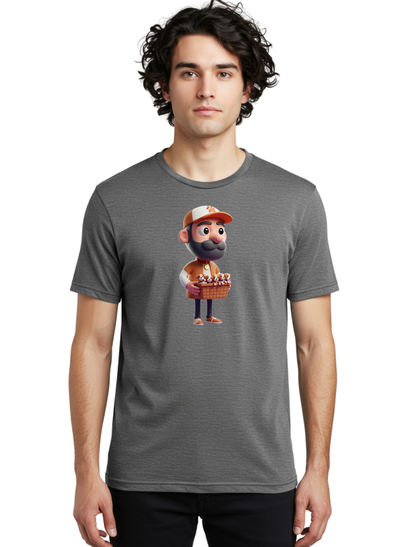 Man-With-Bear-Cubs Men'S Graphic Tee, 100% Cotton, Comfortable Casual Summer Wear, Machine Washable, Vintage Camera, Old Camera, Antique Camera, Black Camera, Classic Photography, Photography Equipment, Nostalgic Device, Film Camera, Bai119