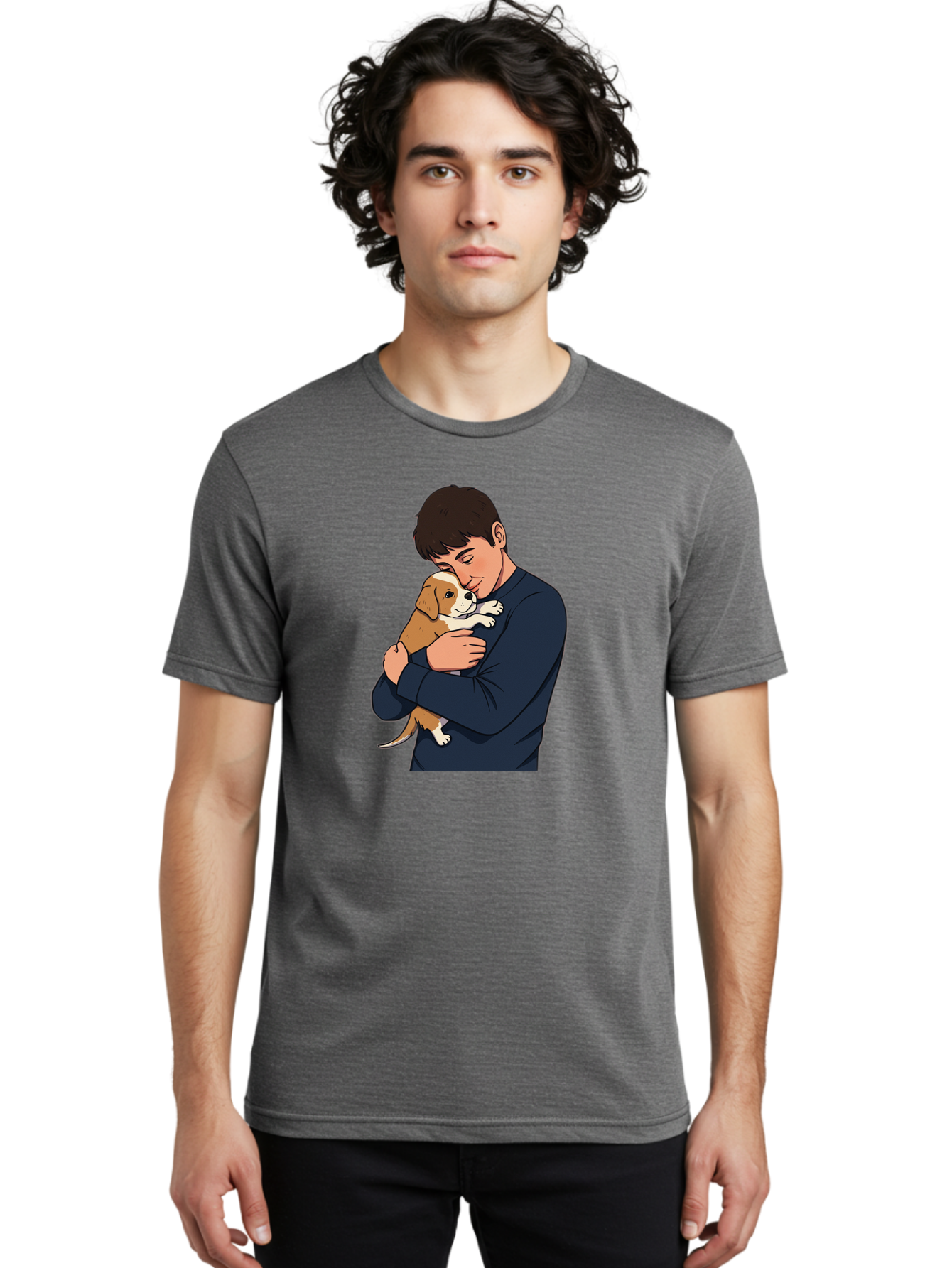 Man-With-Puppy Men'S Graphic Tee, 100% Cotton, Comfortable Casual Summer Wear, Machine Washable, Vintage Camera, Old Camera, Antique Camera, Black Camera, Classic Photography, Photography Equipment, Nostalgic Device, Film Camera, Camera Art Bai120