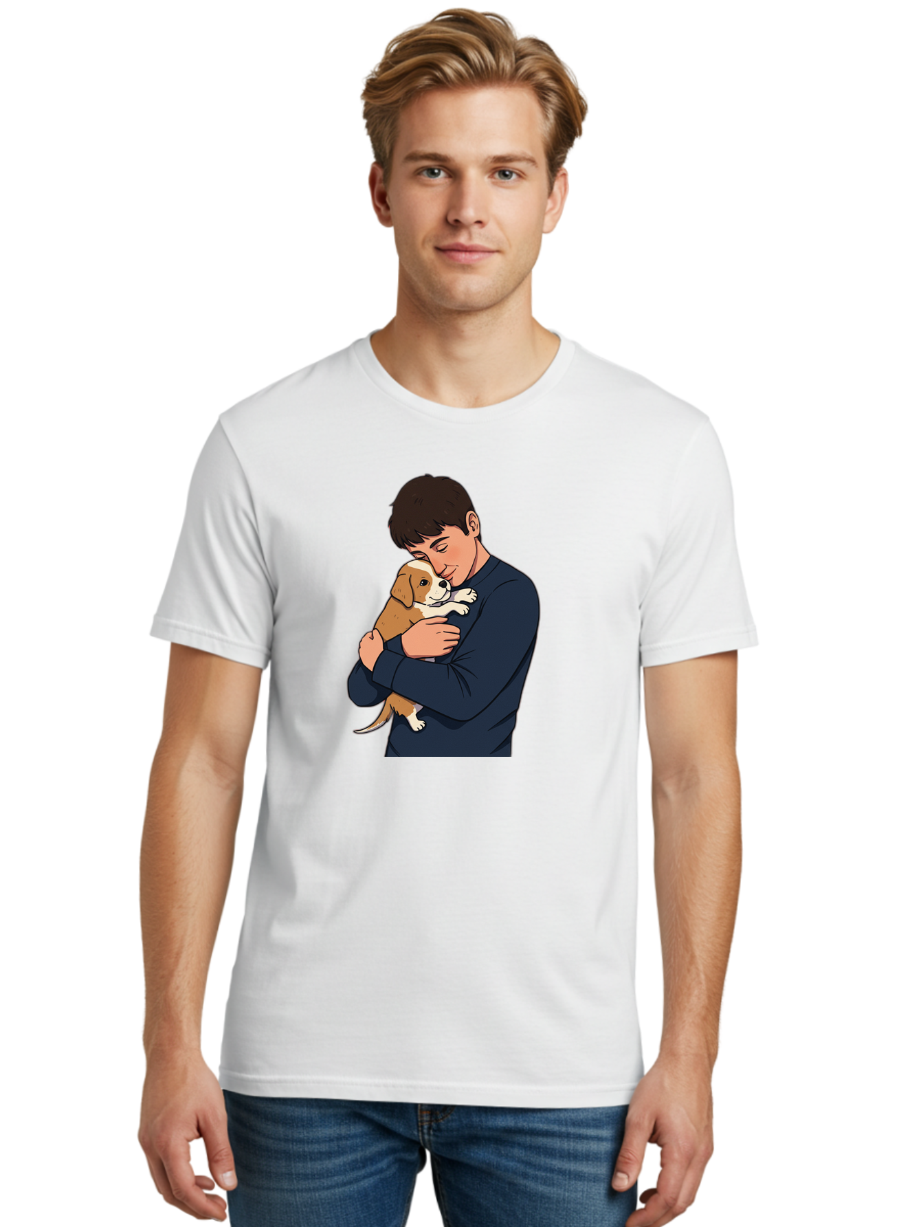Man-With-Puppy Men'S Graphic Tee, 100% Cotton, Comfortable Casual Summer Wear, Machine Washable, Vintage Camera, Old Camera, Antique Camera, Black Camera, Classic Photography, Photography Equipment, Nostalgic Device, Film Camera, Camera Art Bai120